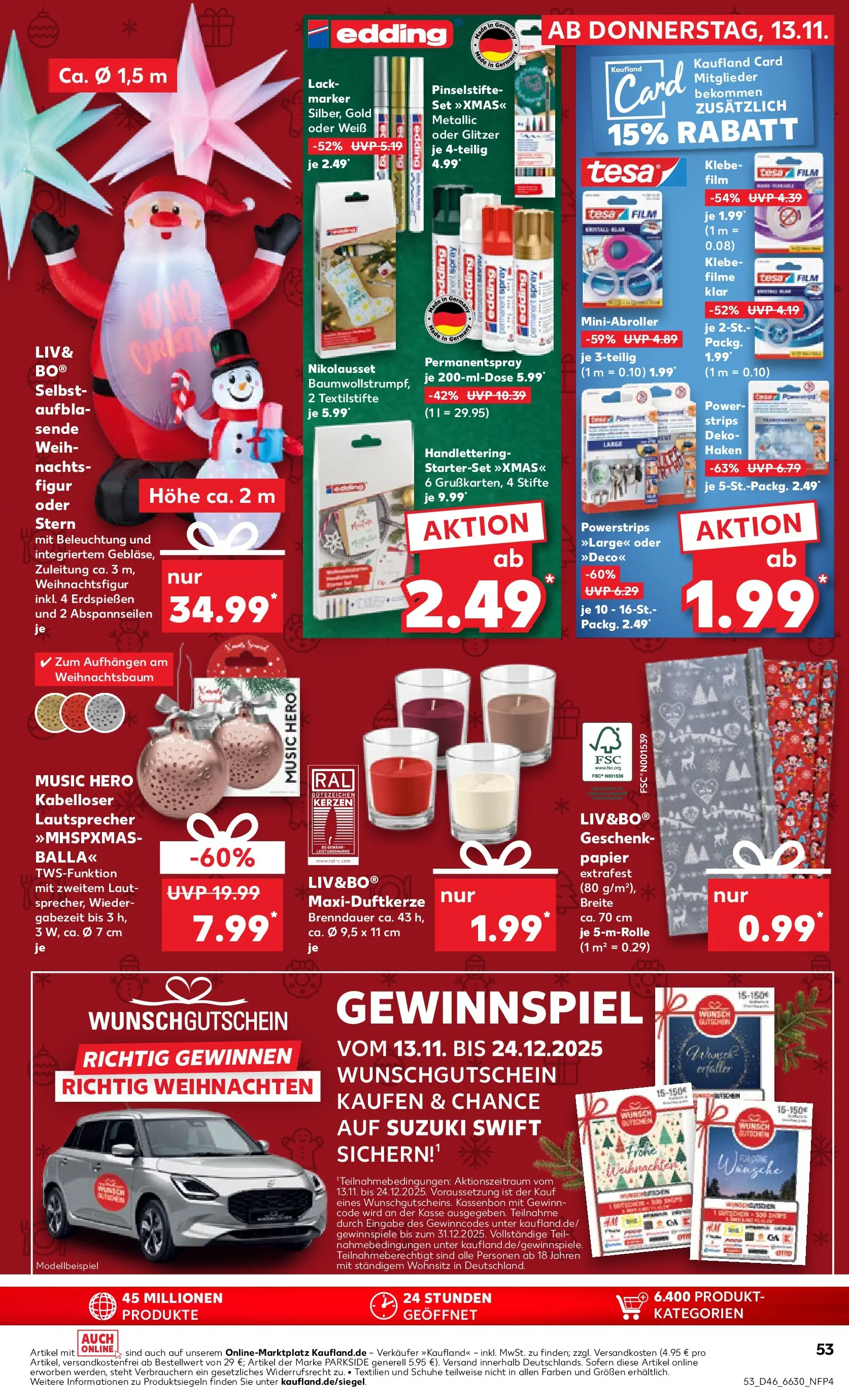 Prospekt Kaufland ab 17.11.2025 » Angebote Online zum Blättern | Seite: 53 | Produkte: Lautsprecher