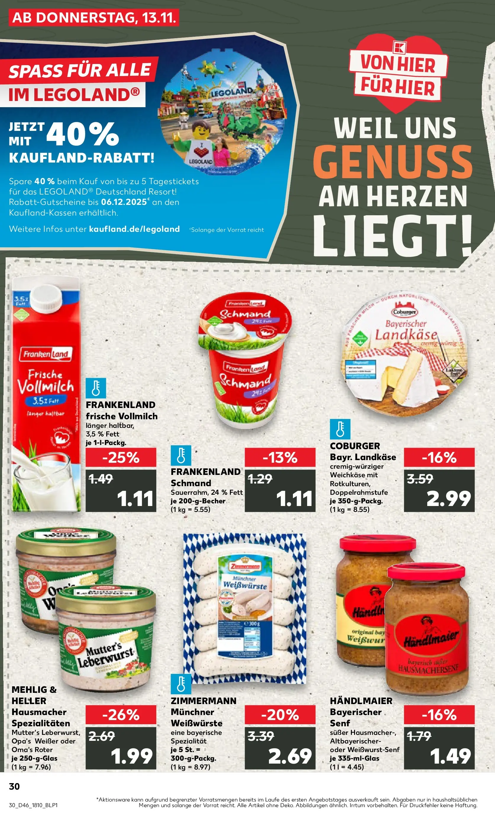 Prospekt Kaufland ab 17.11.2025 » Angebote Online zum Blättern | Seite: 30