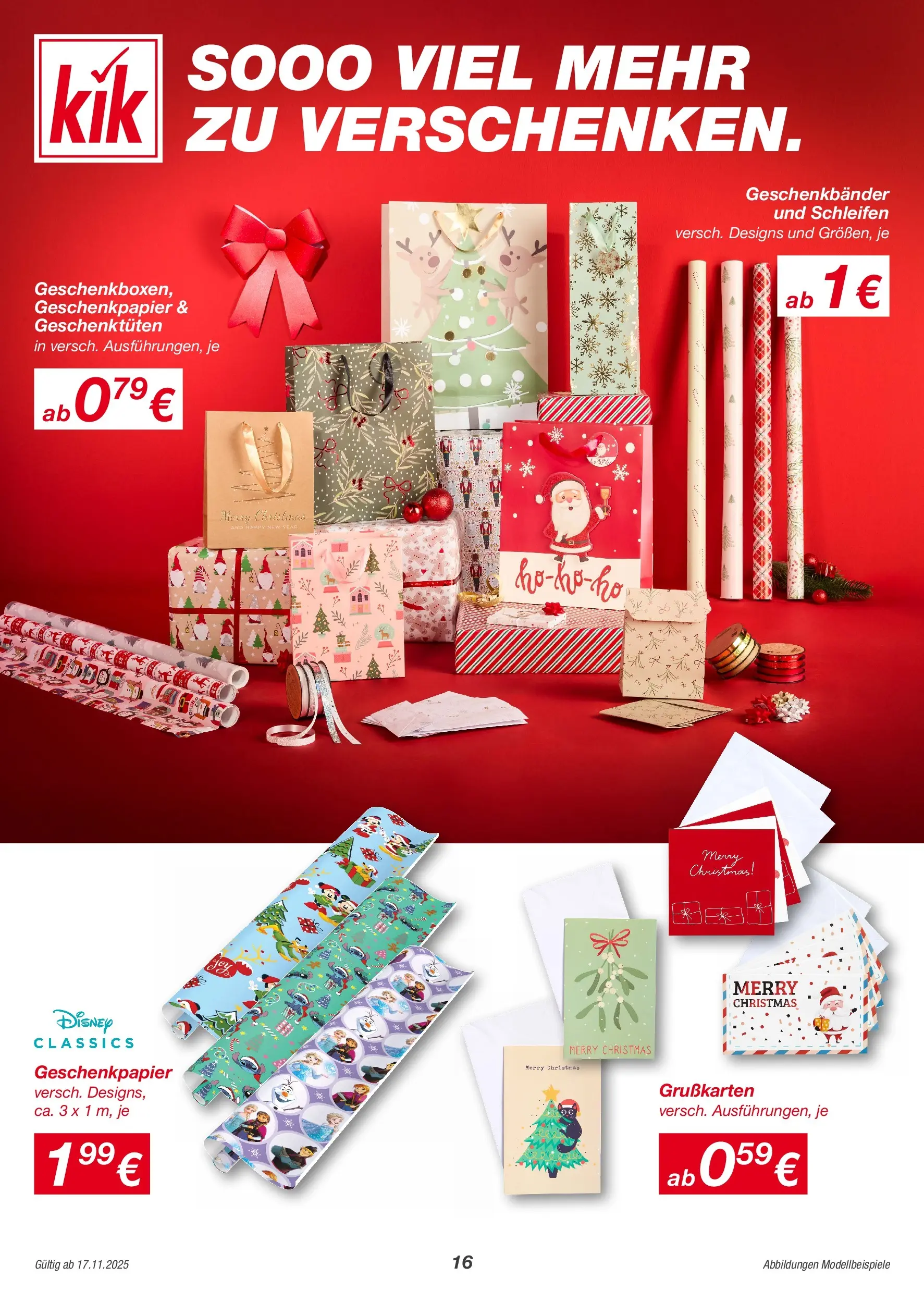 Kik BLACK FRIDAY - Flugblatt (17.11.2025) | Seite: 16