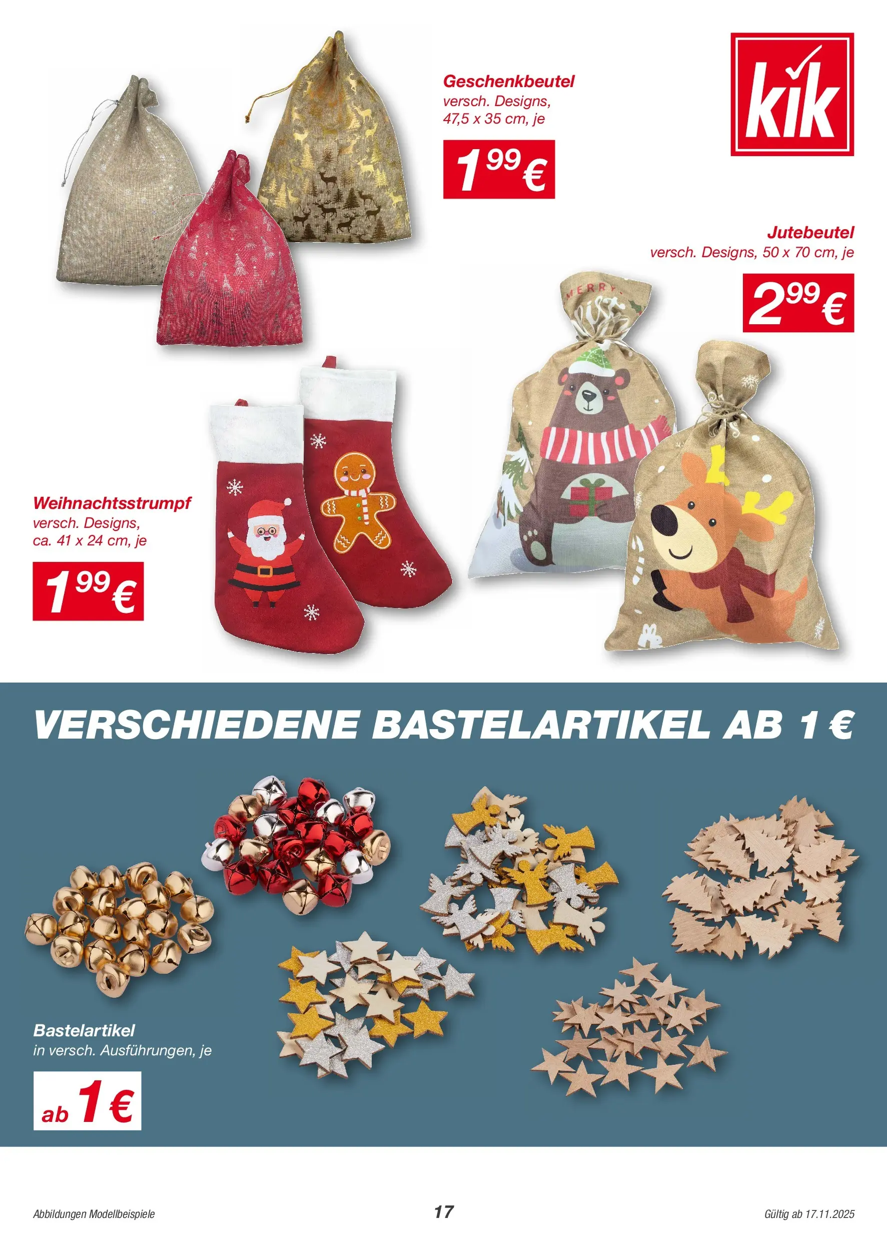 Kik BLACK FRIDAY - Flugblatt (17.11.2025) | Seite: 17