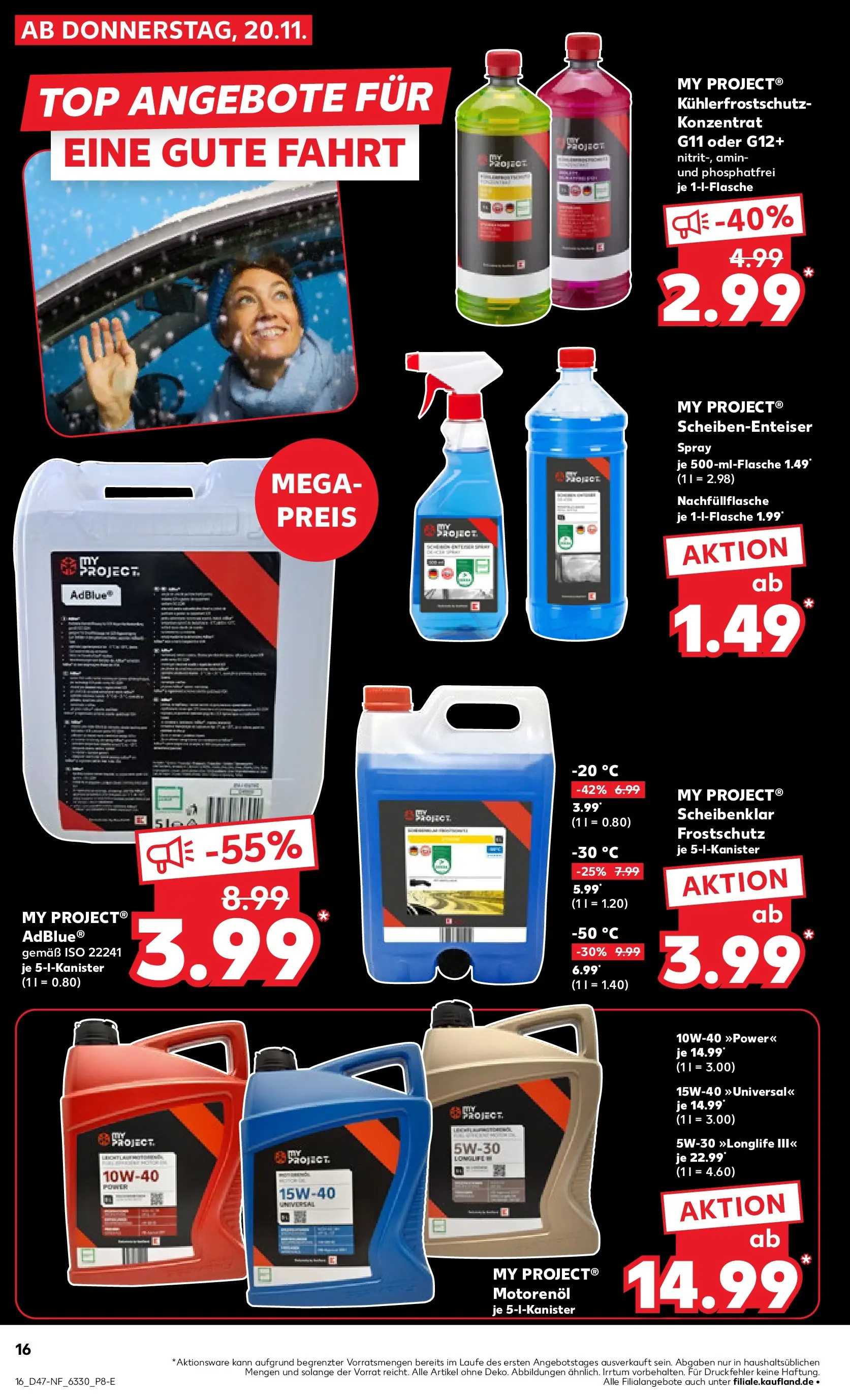 Prospekt Kaufland ab 19.11.2025 » Angebote Online zum Blättern | Seite: 16 | Produkte: Top