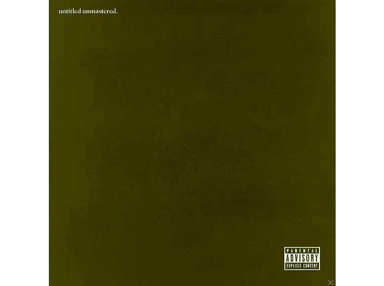 Kendrick Lamar - Untitled Unmastered. [CD]