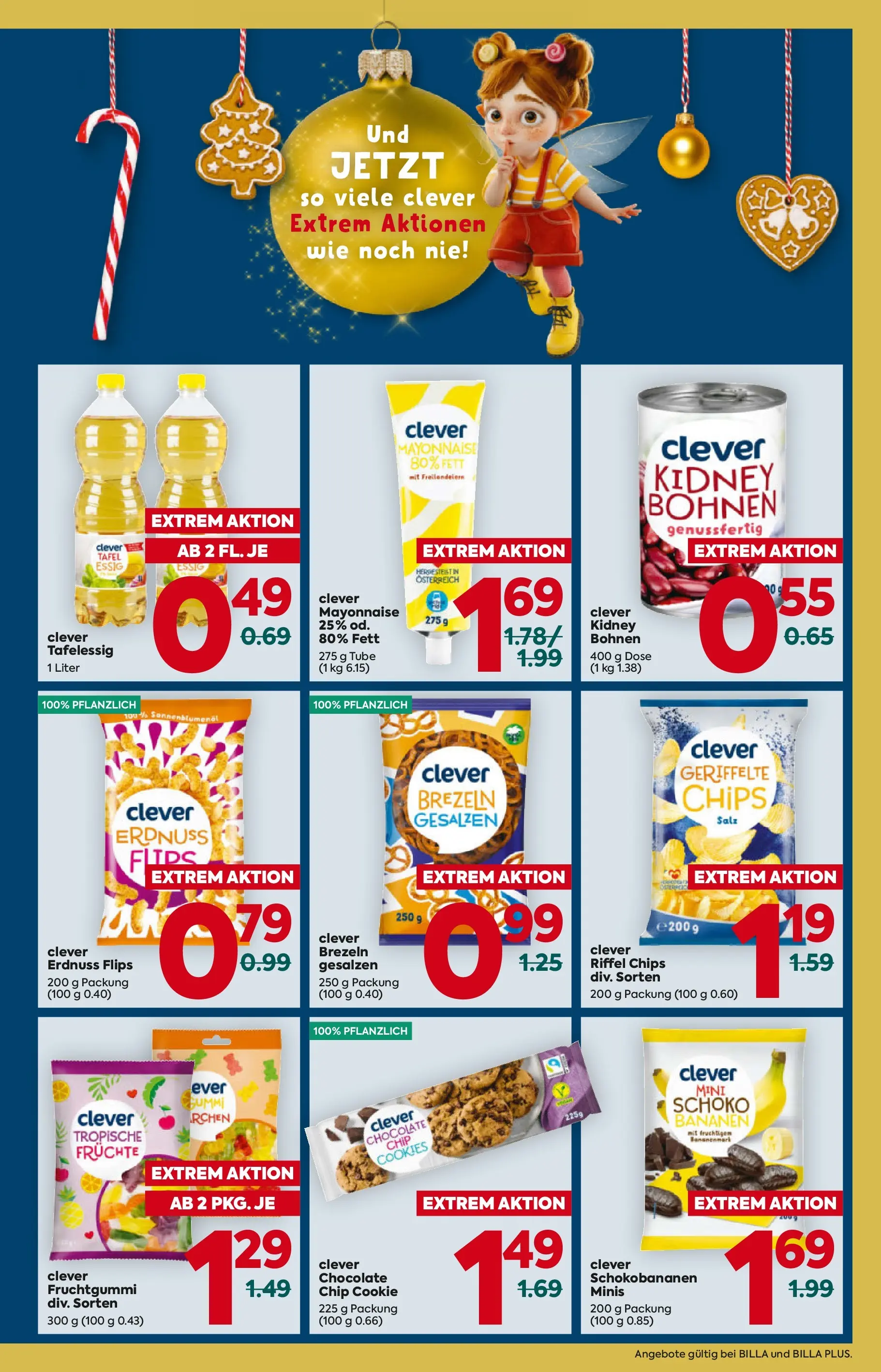 Billa - BILLA: Flugblatt gültig bei BILLA & BILLA PLUS ab 19.11.2025 - Angebote, Prospekt | Seite: 5 | Produkte: Chips, Mayonnaise, Salz, Bananen