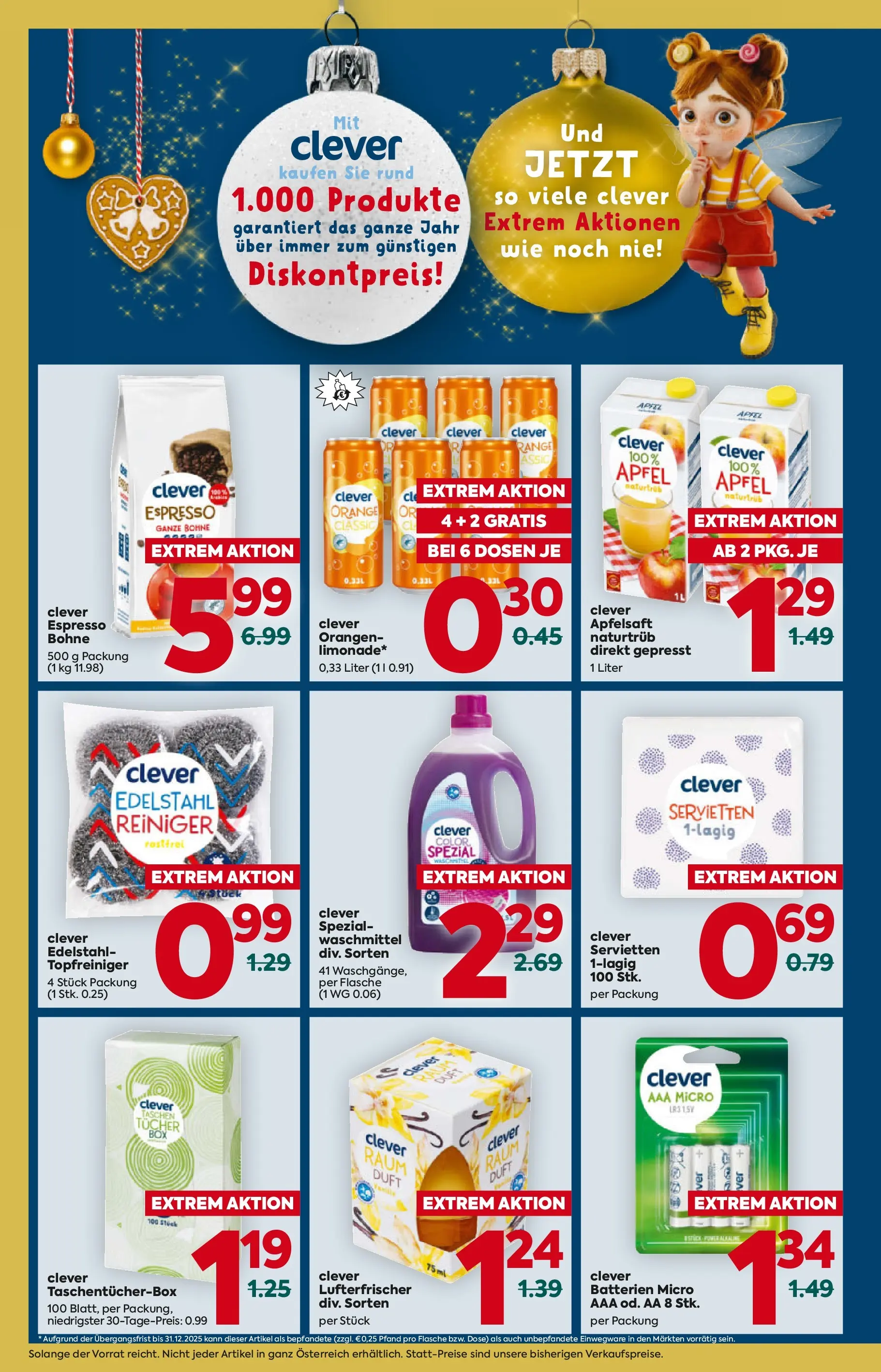 Billa - BILLA: Flugblatt gültig bei BILLA & BILLA PLUS ab 19.11.2025 - Angebote, Prospekt | Seite: 6 | Produkte: Planche de surf, Duft, Äpfel, Orangen