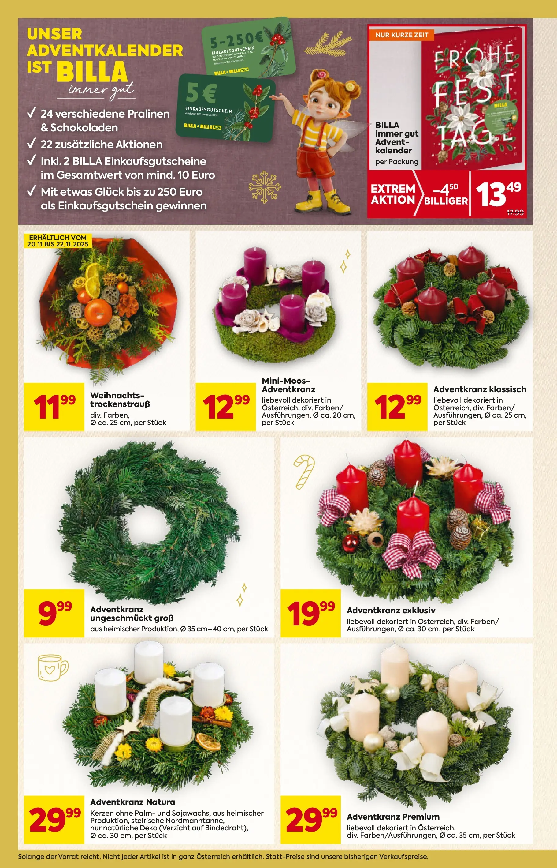 Billa - BILLA: Flugblatt gültig bei BILLA & BILLA PLUS ab 19.11.2025 - Angebote, Prospekt | Seite: 8