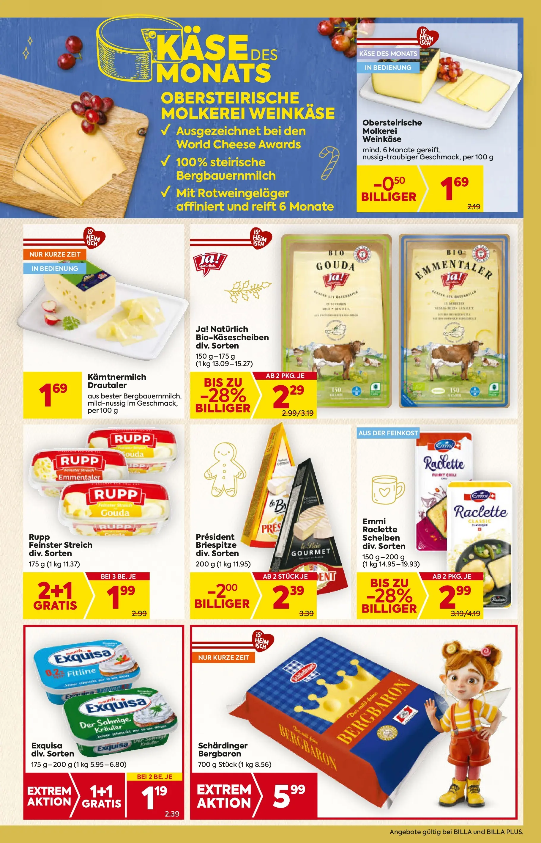 Billa - BILLA: Flugblatt gültig bei BILLA & BILLA PLUS ab 19.11.2025 - Angebote, Prospekt | Seite: 13 | Produkte: Chili, Käse