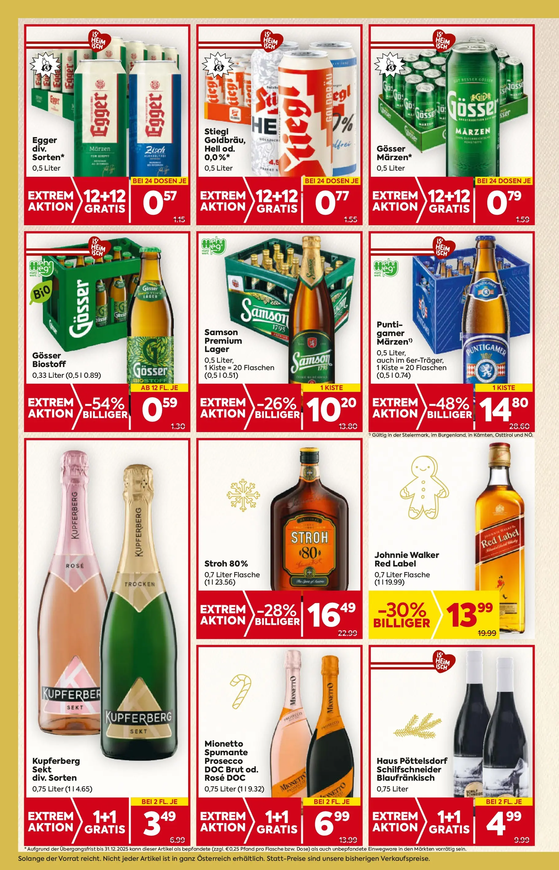 Billa - BILLA: Flugblatt gültig bei BILLA & BILLA PLUS ab 19.11.2025 - Angebote, Prospekt | Seite: 18 | Produkte: Nüsse