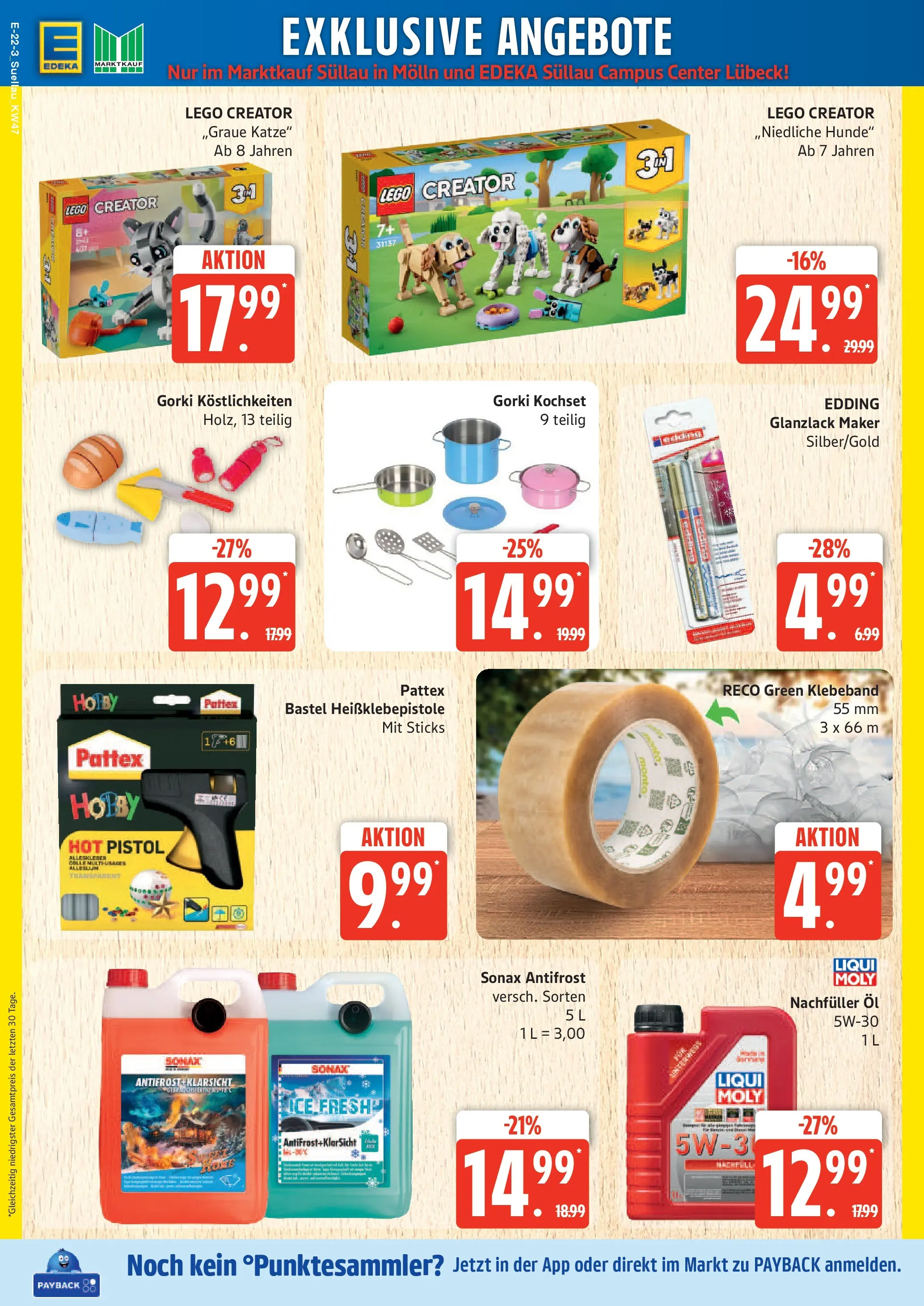 Edeka prospekt Ratzeburg	 (ab 17.11.2025) » Angebote Online | Seite: 22 | Produkte: Öl