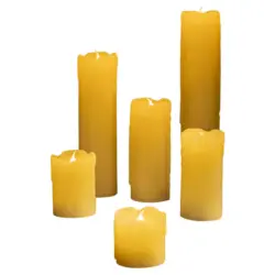 LED-Kerzen 6er Set