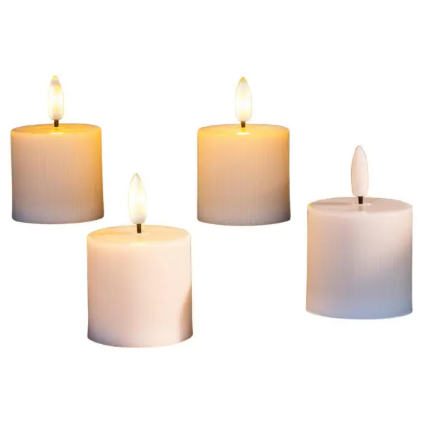 LED-Kerzen 4er Set