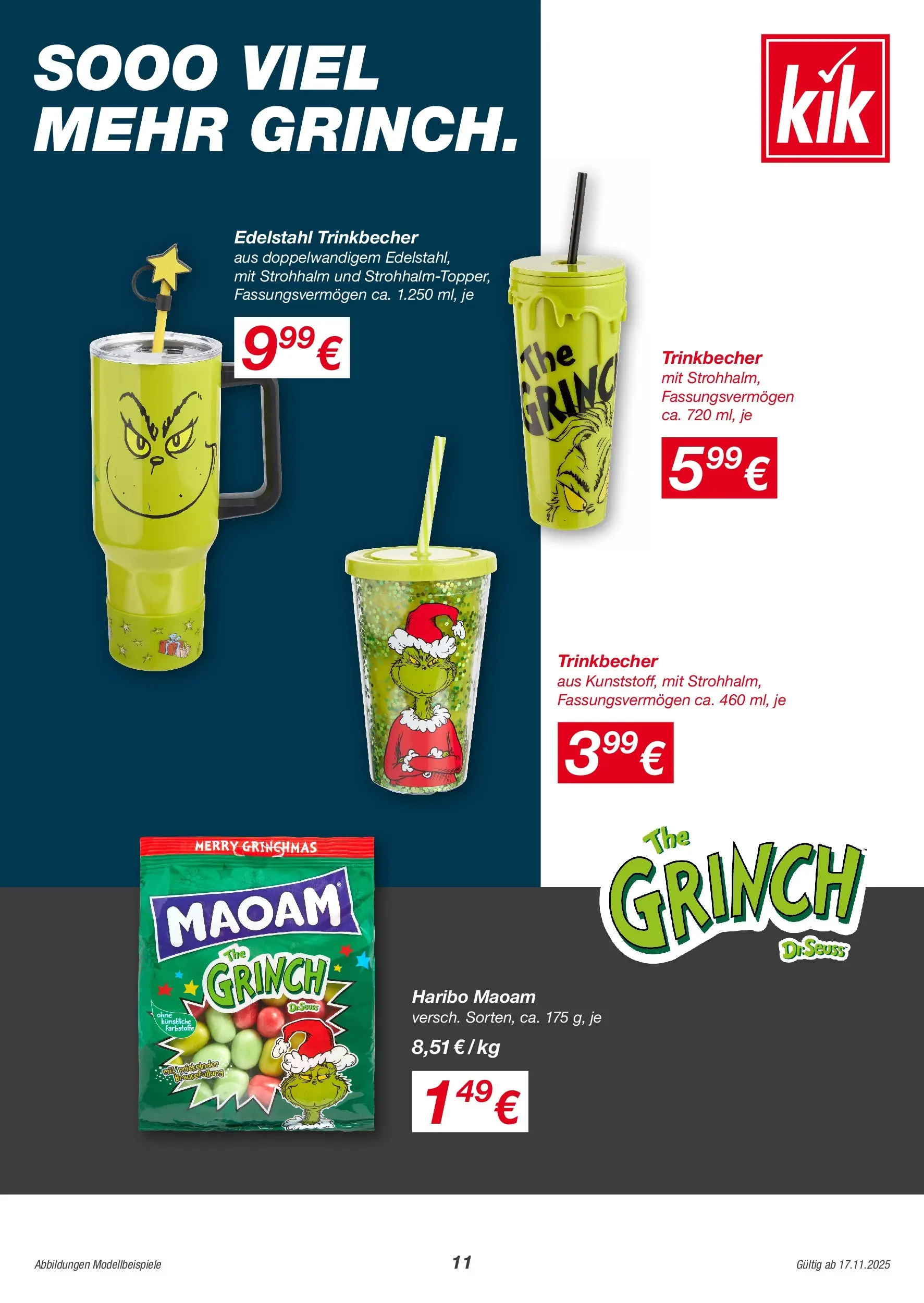 Kik - KiK: Gemeinsam stark im Leo-Print (ab 14.11.2025) zum Blättern | Seite: 11 | Produkte: Haribo