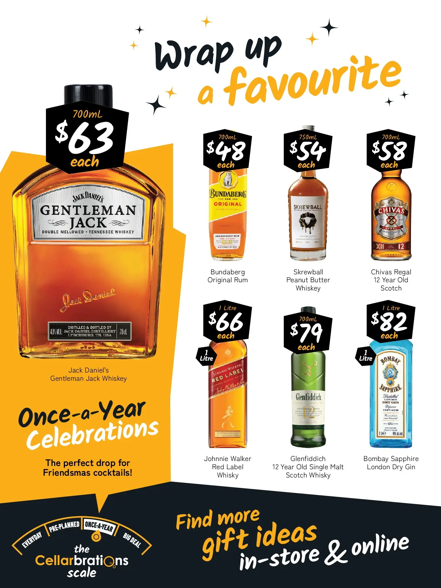 Cellarbrations - Christmas Gifts that hit the spot Good Shout! - 16/11/2025 > weekly / monthly specials | Page: 4 | Products: Gin, Whiskey, Scotch, Scale