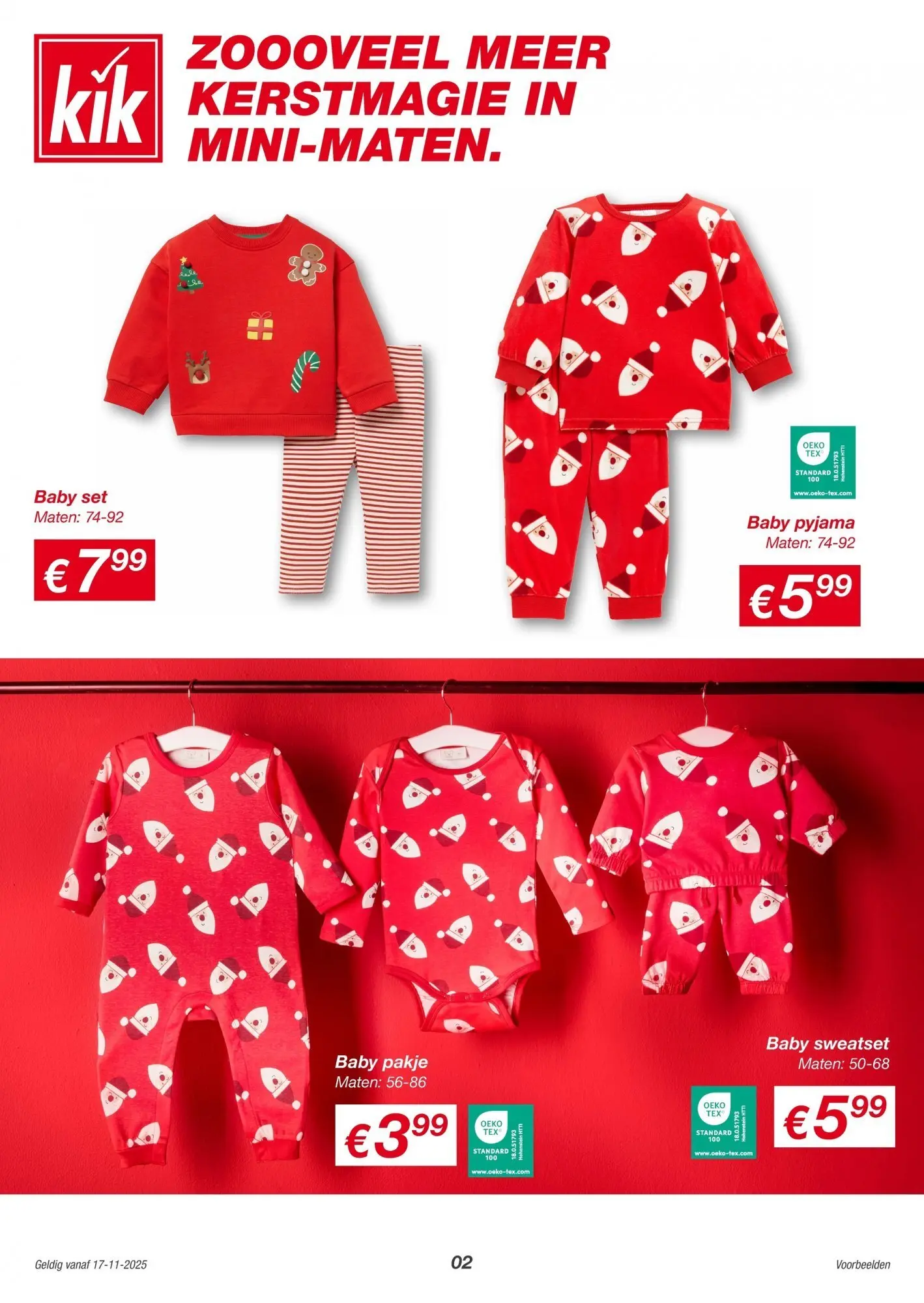 KiK folder vanaf 16-11-2025 || NIEUWE | Pagina: 2 | Producten: Pyjama