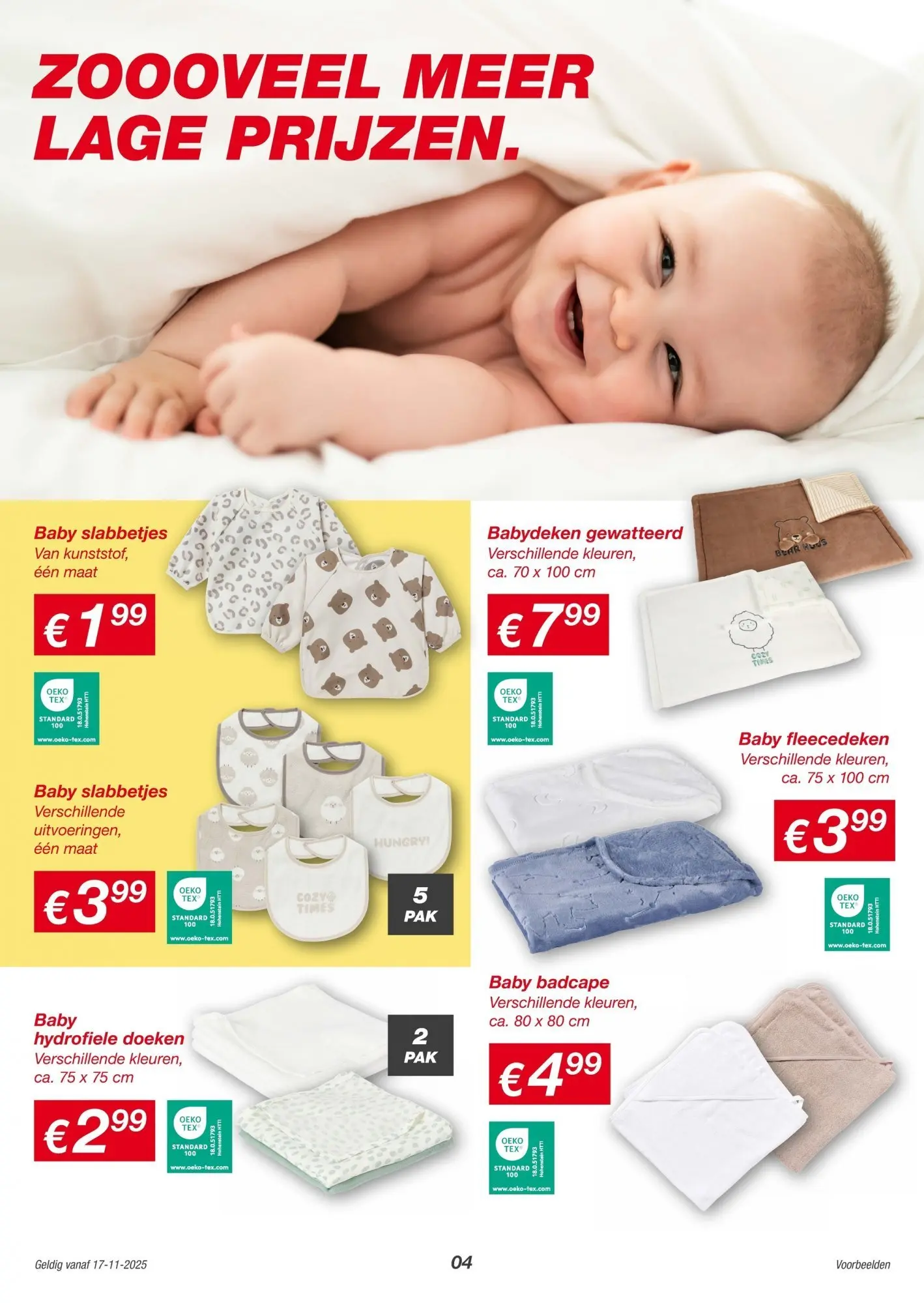 KiK folder vanaf 16-11-2025 || NIEUWE | Pagina: 4 | Producten: Doeken