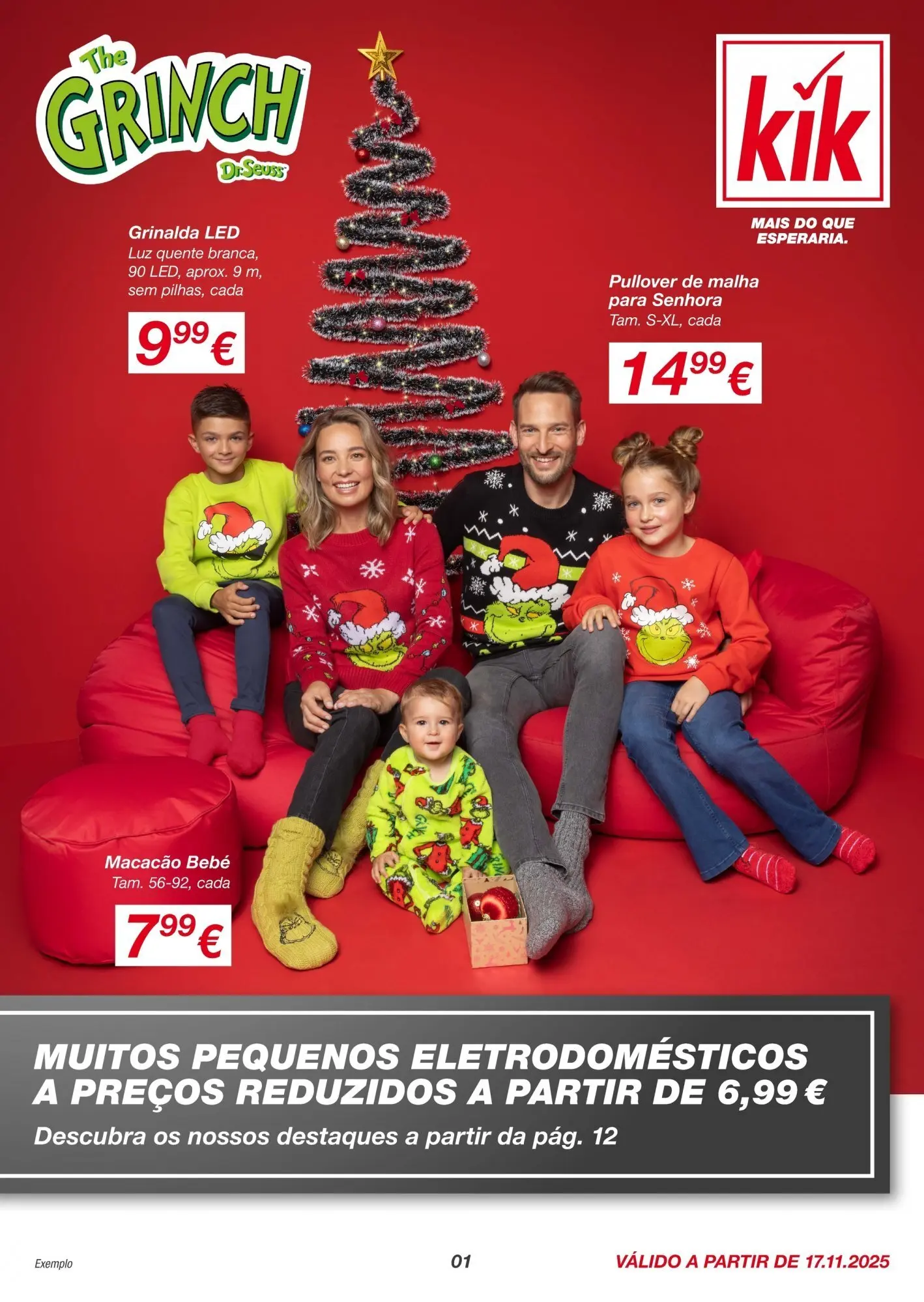 KIK - Folheto de KiK até 23.11.2025 » de 17/11/2025 - 23/11/2025 | Página: 1 | Produtos: Macacão