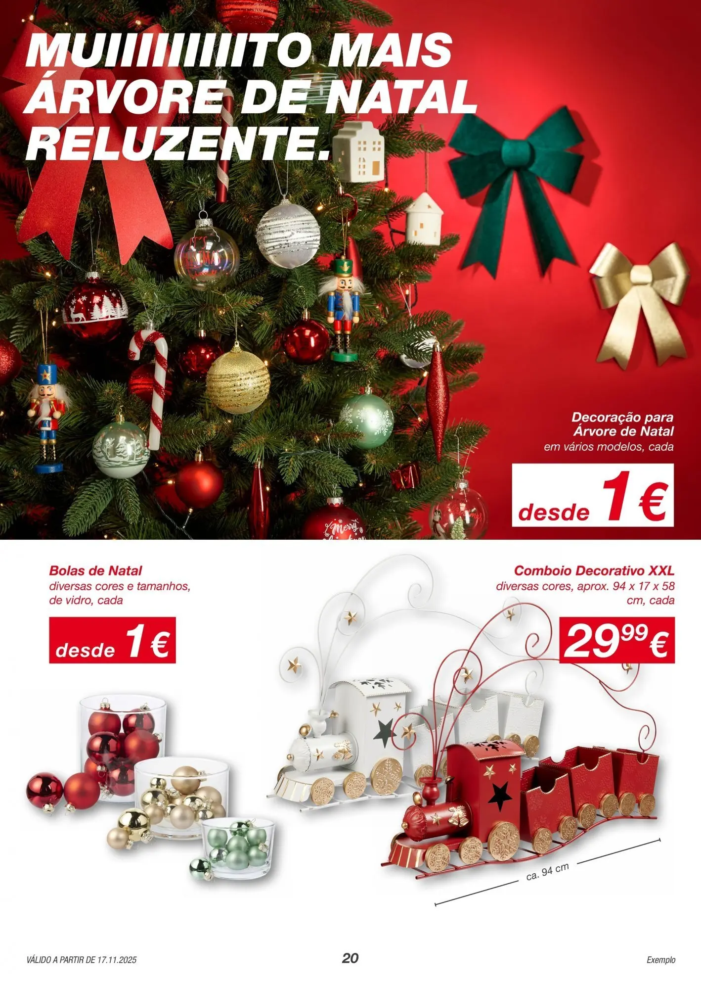 KIK - Folheto de KiK até 23.11.2025 » de 17/11/2025 - 23/11/2025 | Página: 20 | Produtos: Árvore de natal