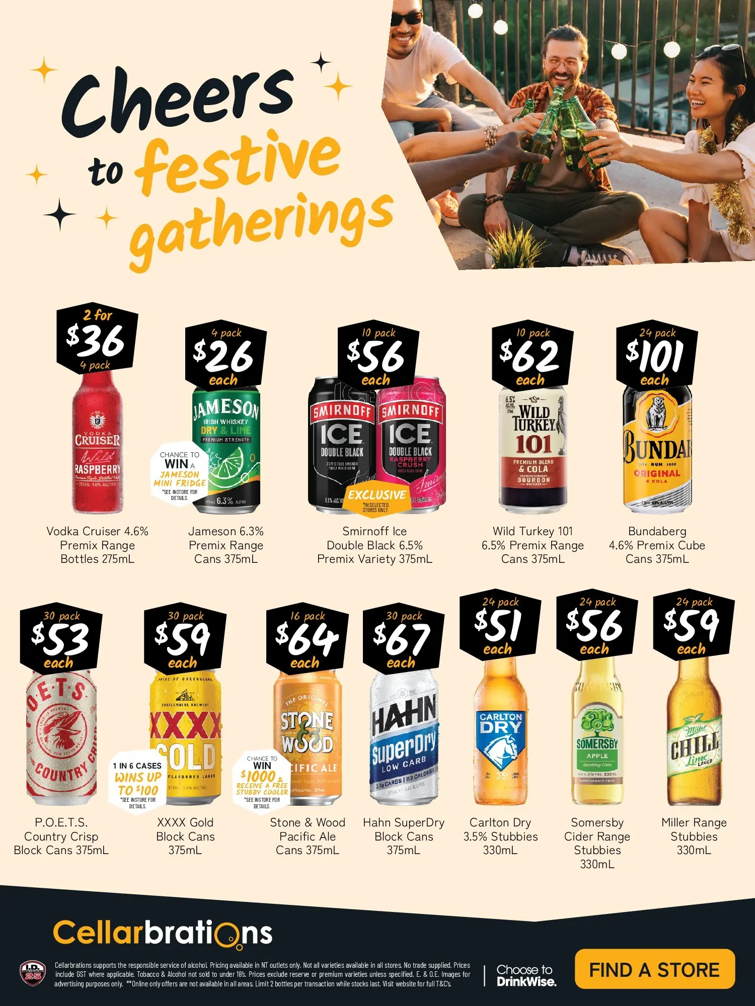 Cellarbrations Catalogue Alice Springs - 17/11/2025 > weekly / monthly specials | Page: 6 | Products: Bourbon, Rum, Lime, Fridge