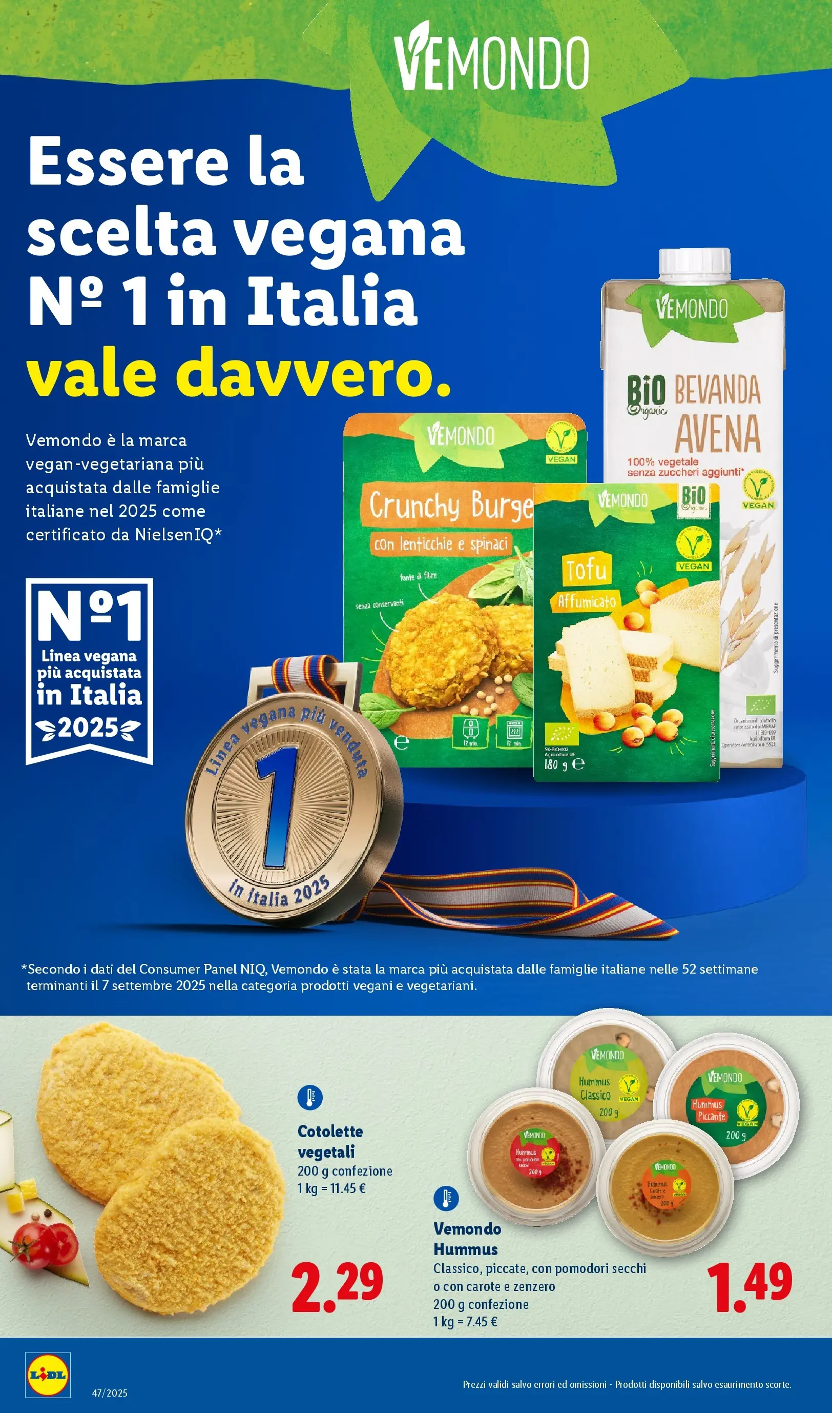 LIDL volantino della prossima settimana dal ﻿16/11/2025﻿ 📣 | Pagina: 25 | Prodotti: Pomodori, Spinaci, Tofu, Pomodori secchi