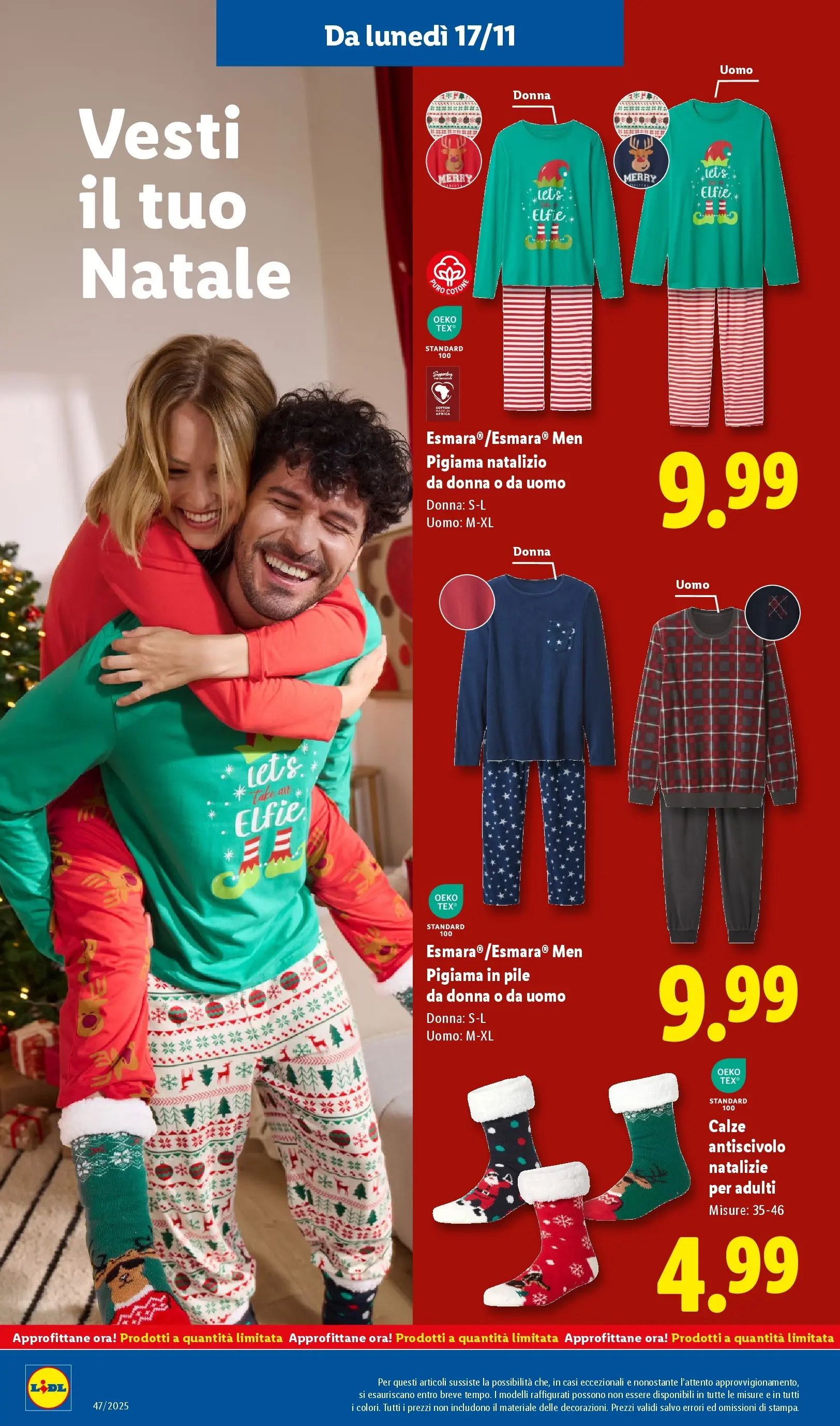 LIDL volantino della prossima settimana dal ﻿16/11/2025﻿ 📣 | Pagina: 35 | Prodotti: Pile, Pigiama