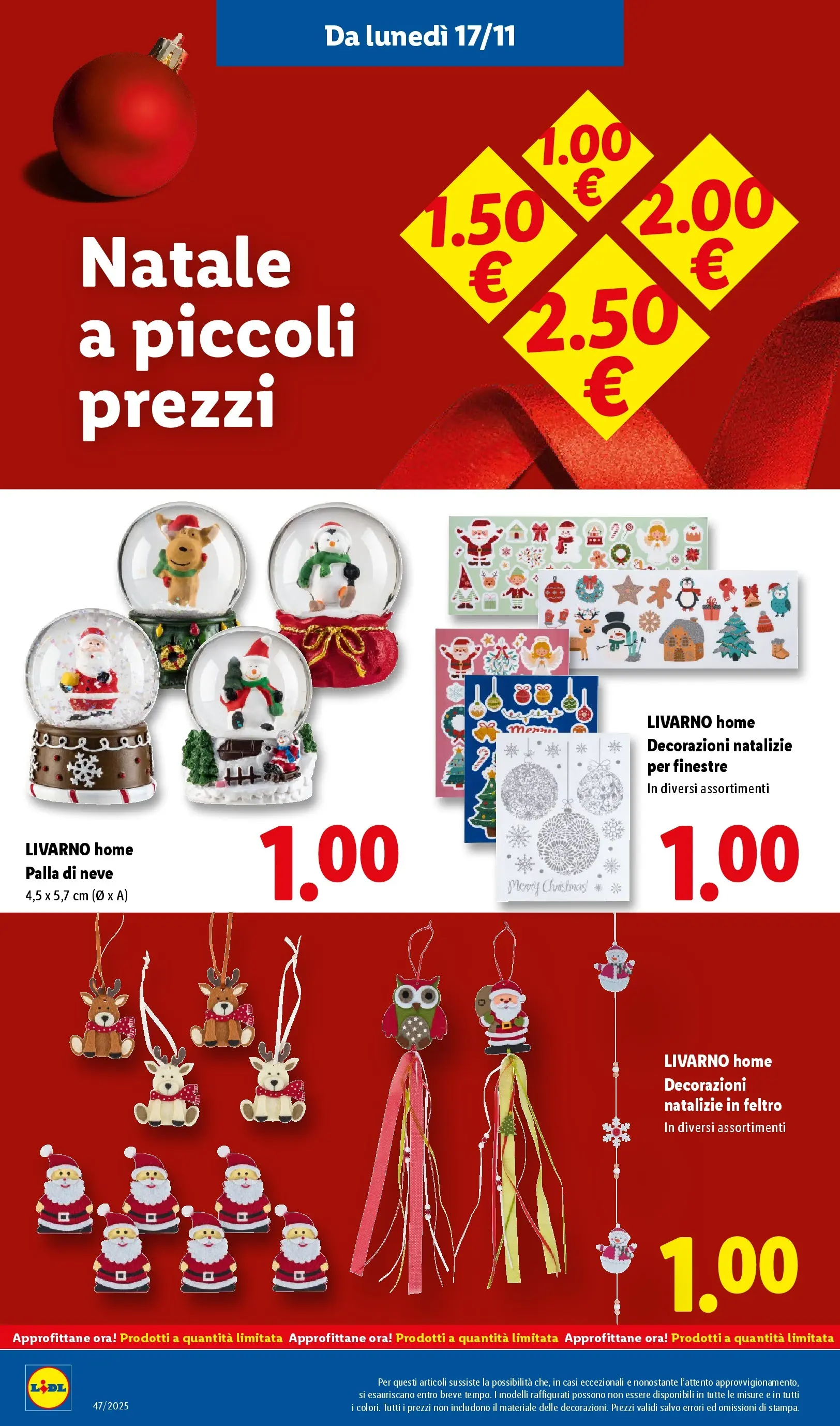 LIDL volantino della prossima settimana dal ﻿16/11/2025﻿ 📣 | Pagina: 37 | Prodotti: Decorazioni