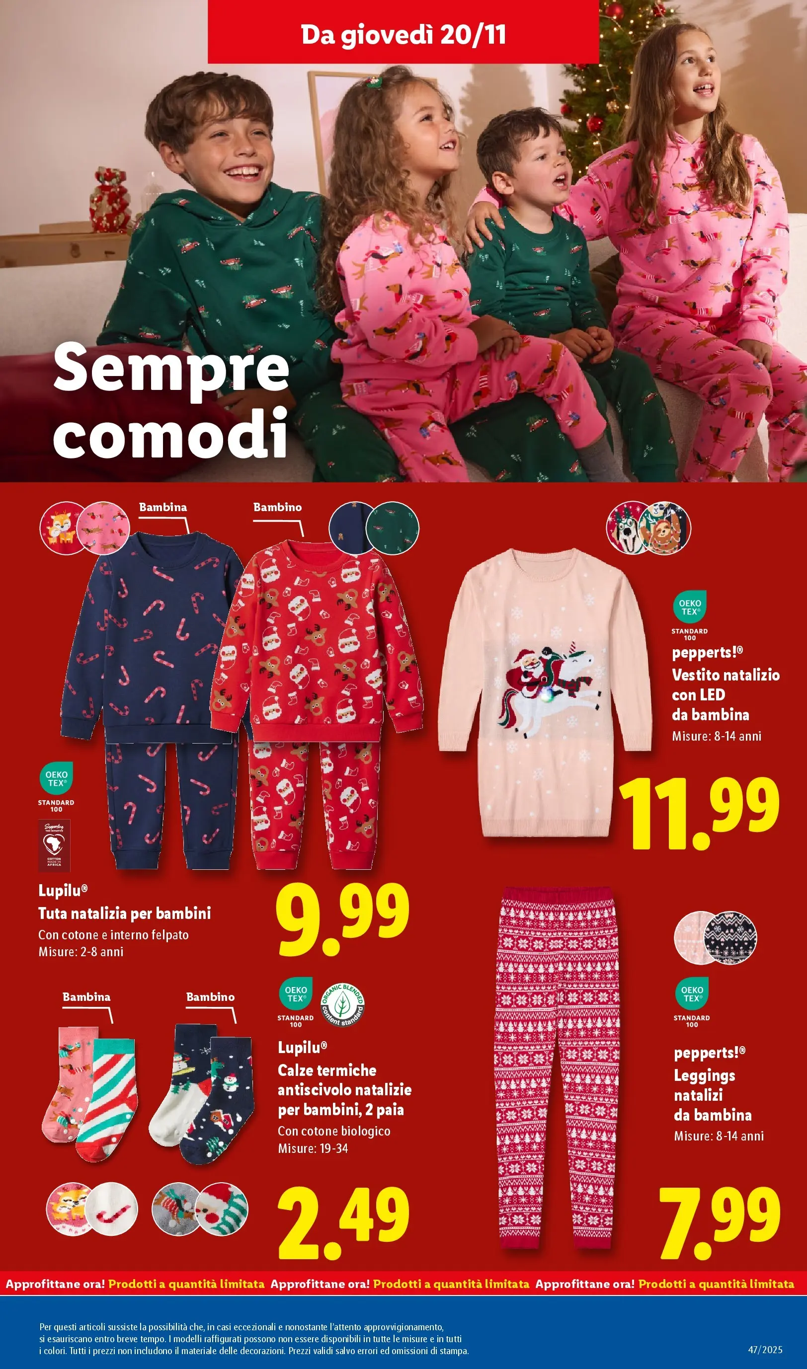 LIDL volantino della prossima settimana dal ﻿16/11/2025﻿ 📣 | Pagina: 50 | Prodotti: Leggings, Vestito