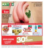 Supermarch&eacute; MATCH C'EST TOUS LES JOURS LE MARCH&Eacute; - au 30.11.2025