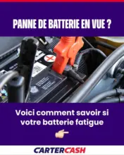 Phares faibles, voyants qui clignotent, moteur capricieux…