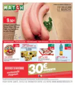 Supermarch&eacute; MATCH C'EST TOUS LES JOURS LE MARCH&Eacute; - au 30.11.2025