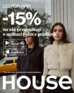 House -15% na váš první nákup – do 20.11.2025