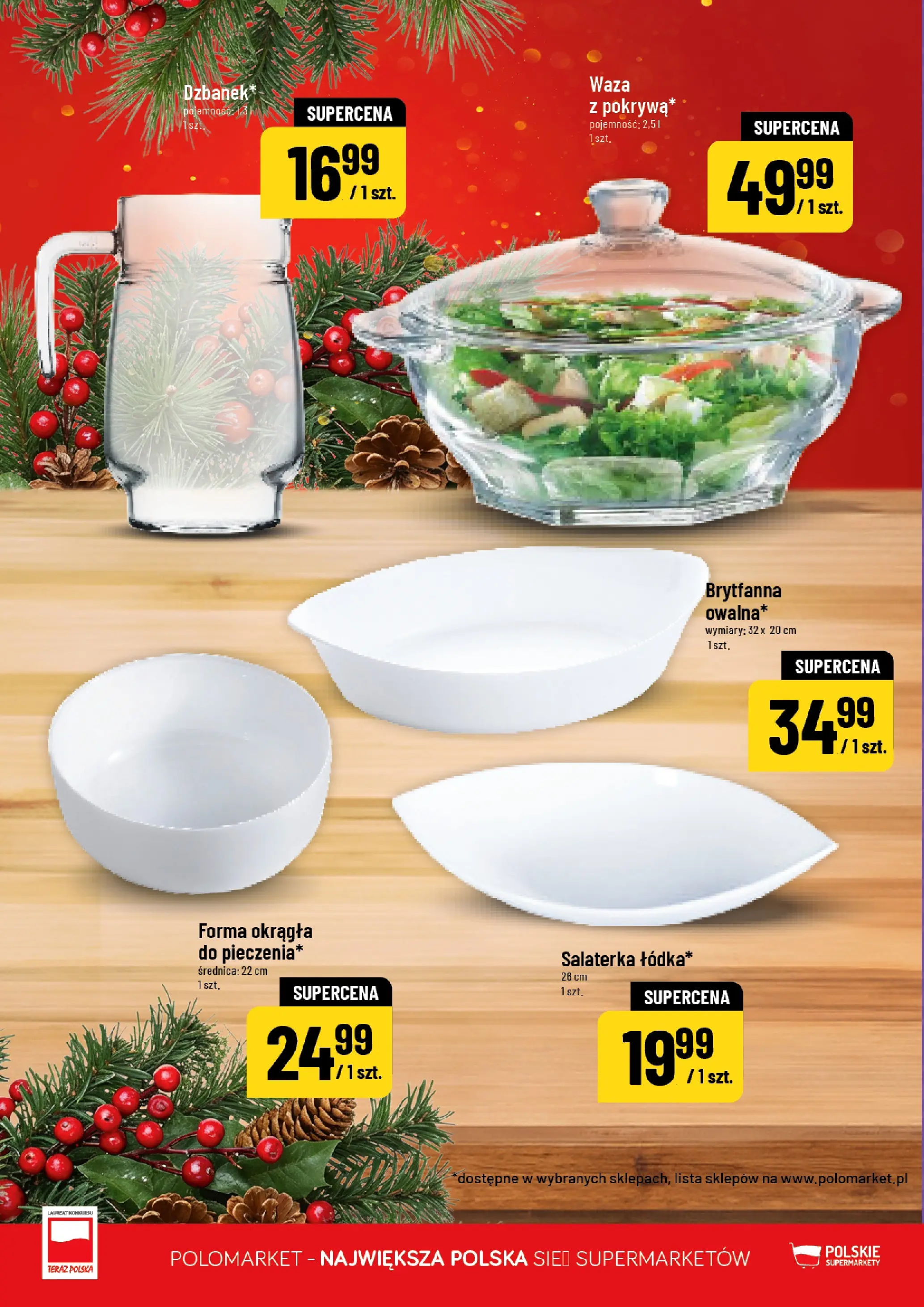 Nowa POLOmarket gazetka od jutra 12.11.2025 (PDF) | Strona: 4 | Produkty: Dzbanek