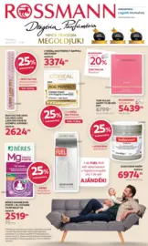 Rossmann újság lejárati dátum 28.11.2025--ig