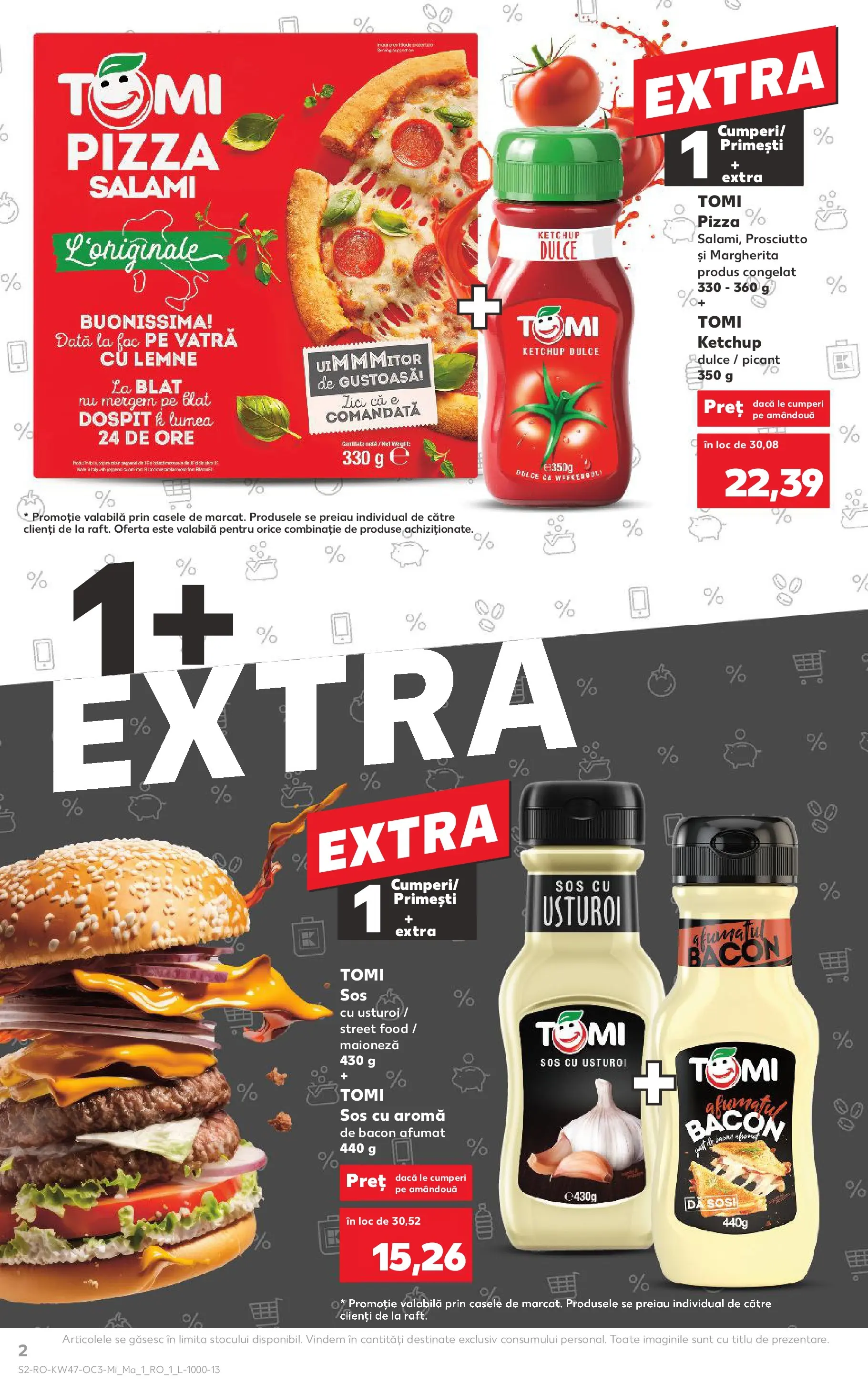 Catalog Kaufland - Domnesti 18.11.2025 - Revista si Oferta | Pagină: 2 | Produse: Bacon, Ketchup, Maioneză, Sos
