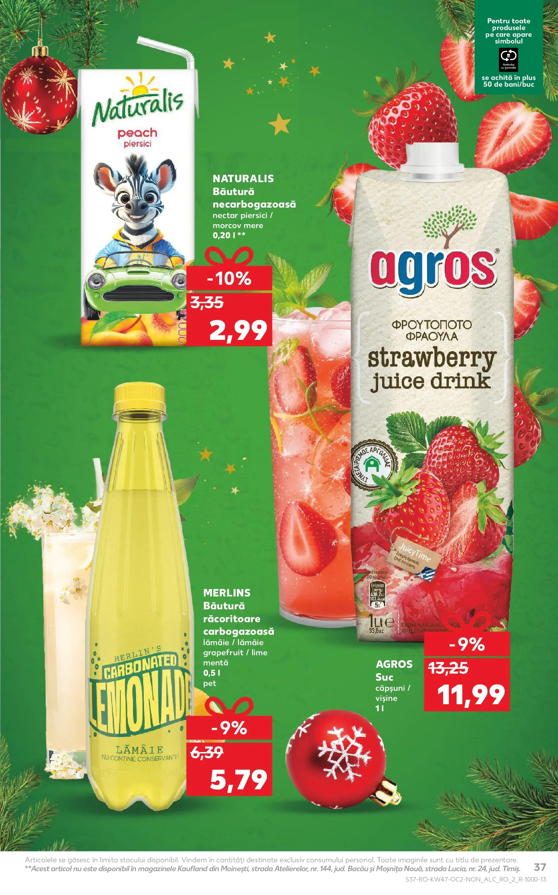Catalog Kaufland - Comarnic 18.11.2025 - Revista si Oferta | Pagină: 37 | Produse: Lime, Matériel de Street Workout, Suc, Căpșuni