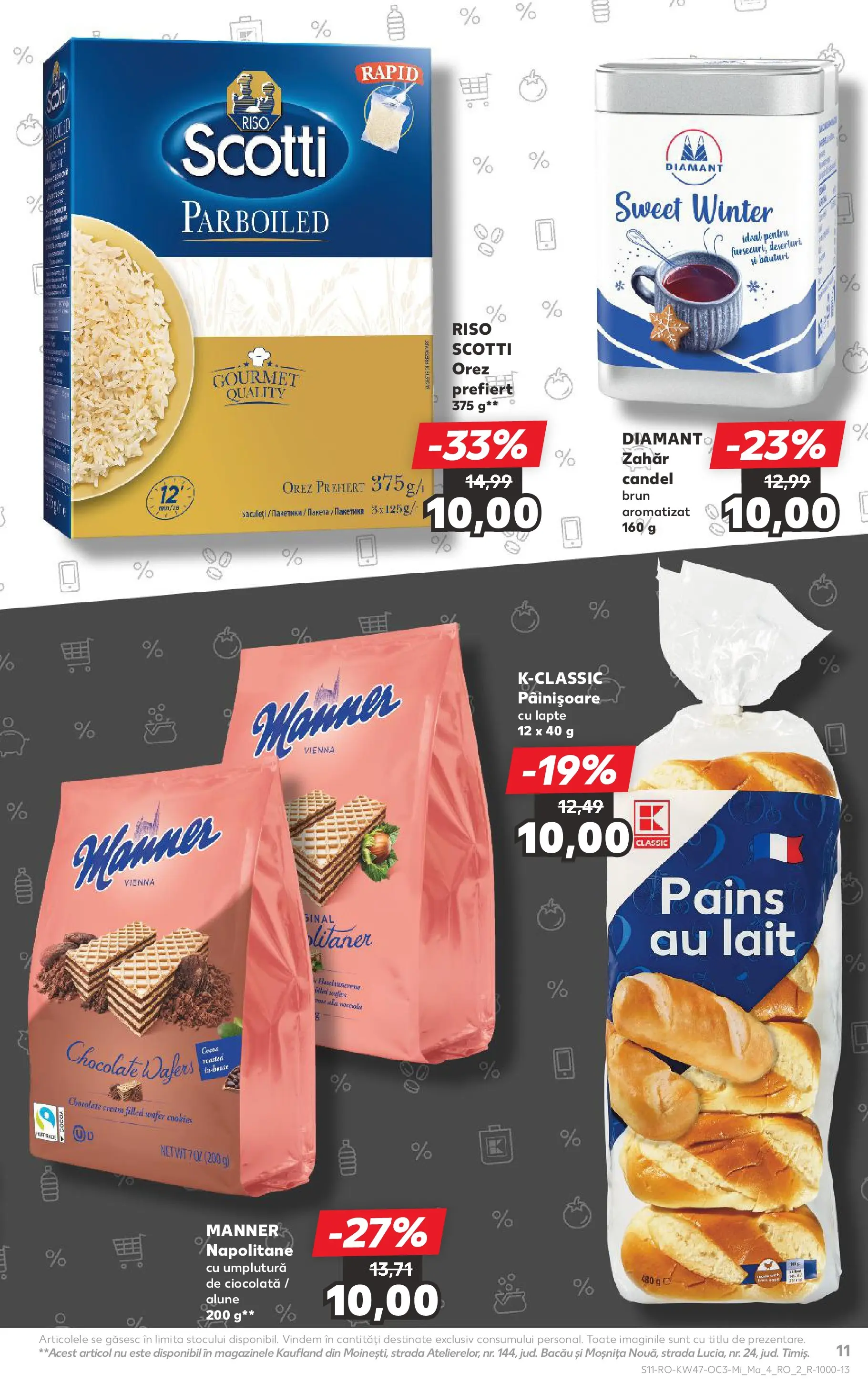Catalog Kaufland - Domnesti 18.11.2025 - Revista si Oferta | Pagină: 11 | Produse: Napolitane, Alune, Ciocolată, Orez