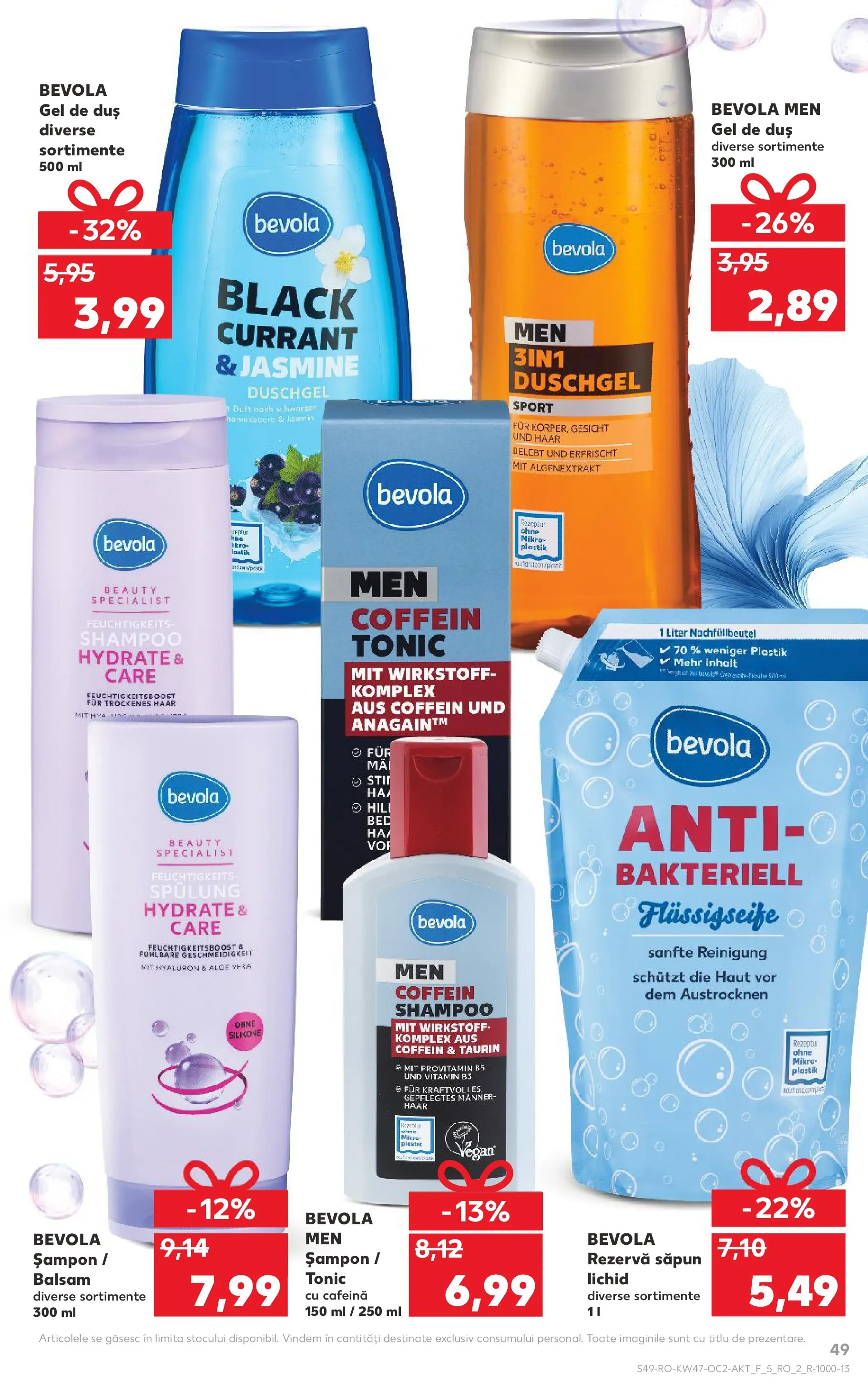 Catalog Kaufland - Comarnic 18.11.2025 - Revista si Oferta | Pagină: 49 | Produse: Aloe vera, Duș, Șampon, Balsam