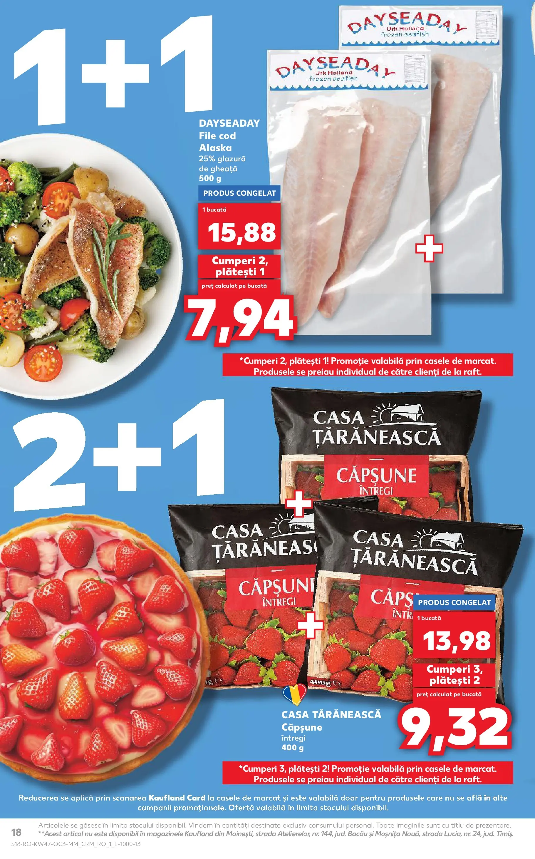 Catalog Kaufland - Domnesti 18.11.2025 - Revista si Oferta | Pagină: 18 | Produse: Căpșuni