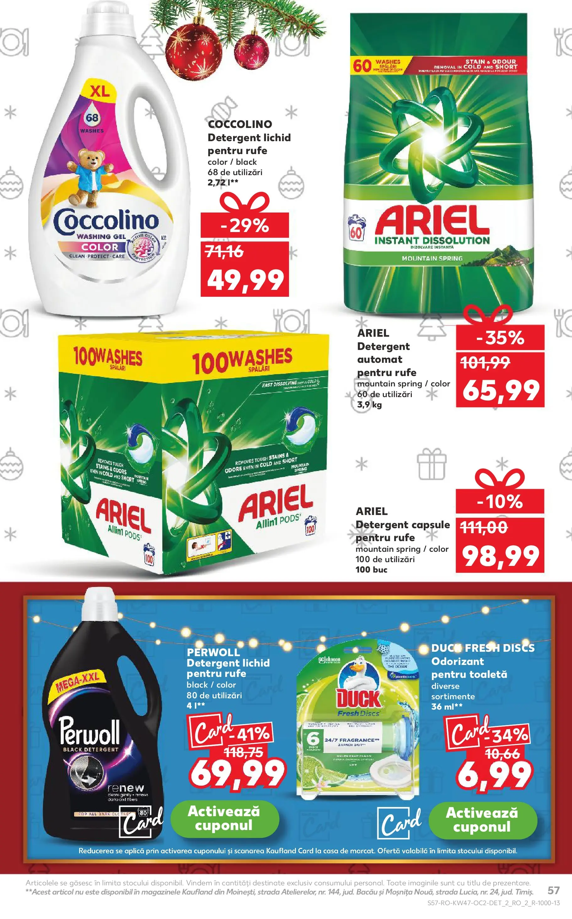 Catalog Kaufland - Comarnic 18.11.2025 - Revista si Oferta | Pagină: 57 | Produse: Pomelo, Kedi Ödül Oyuncakları, Toaletă, Detergent