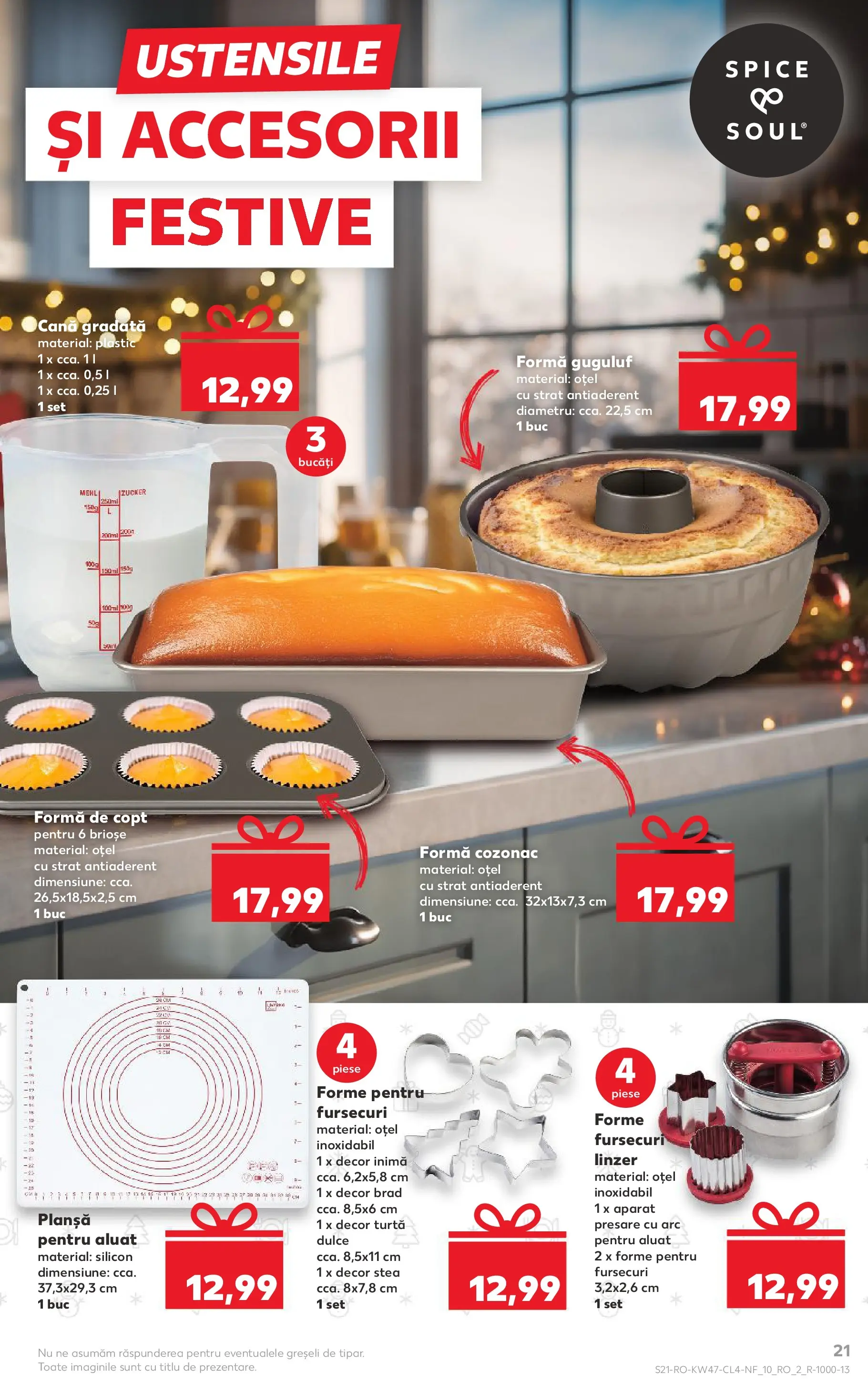 Catalog Kaufland - Domnesti 18.11.2025 - Revista si Oferta | Pagină: 21 | Produse: Aluat