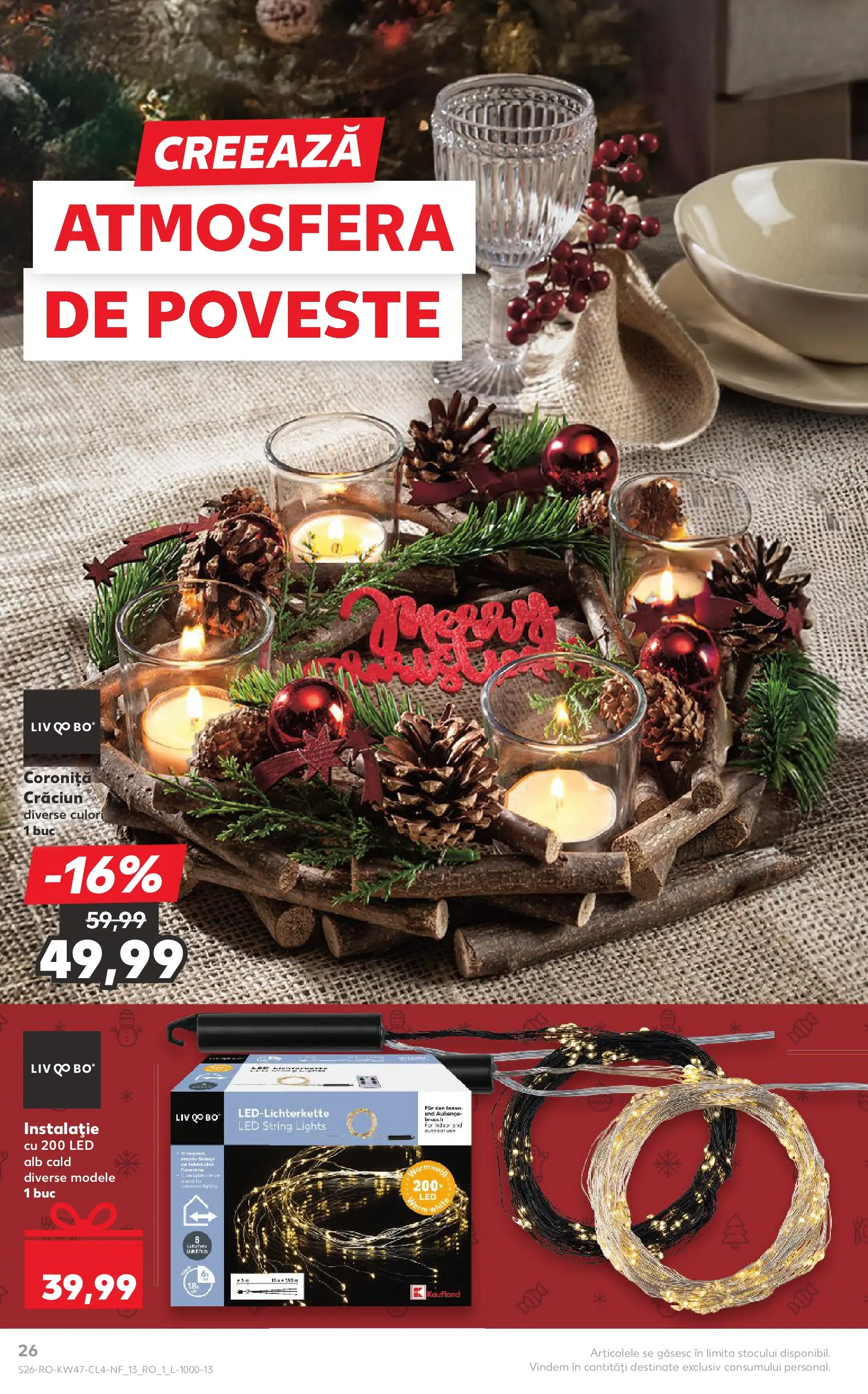 Catalog Kaufland - Domnesti 18.11.2025 - Revista si Oferta | Pagină: 26 | Produse: Babak