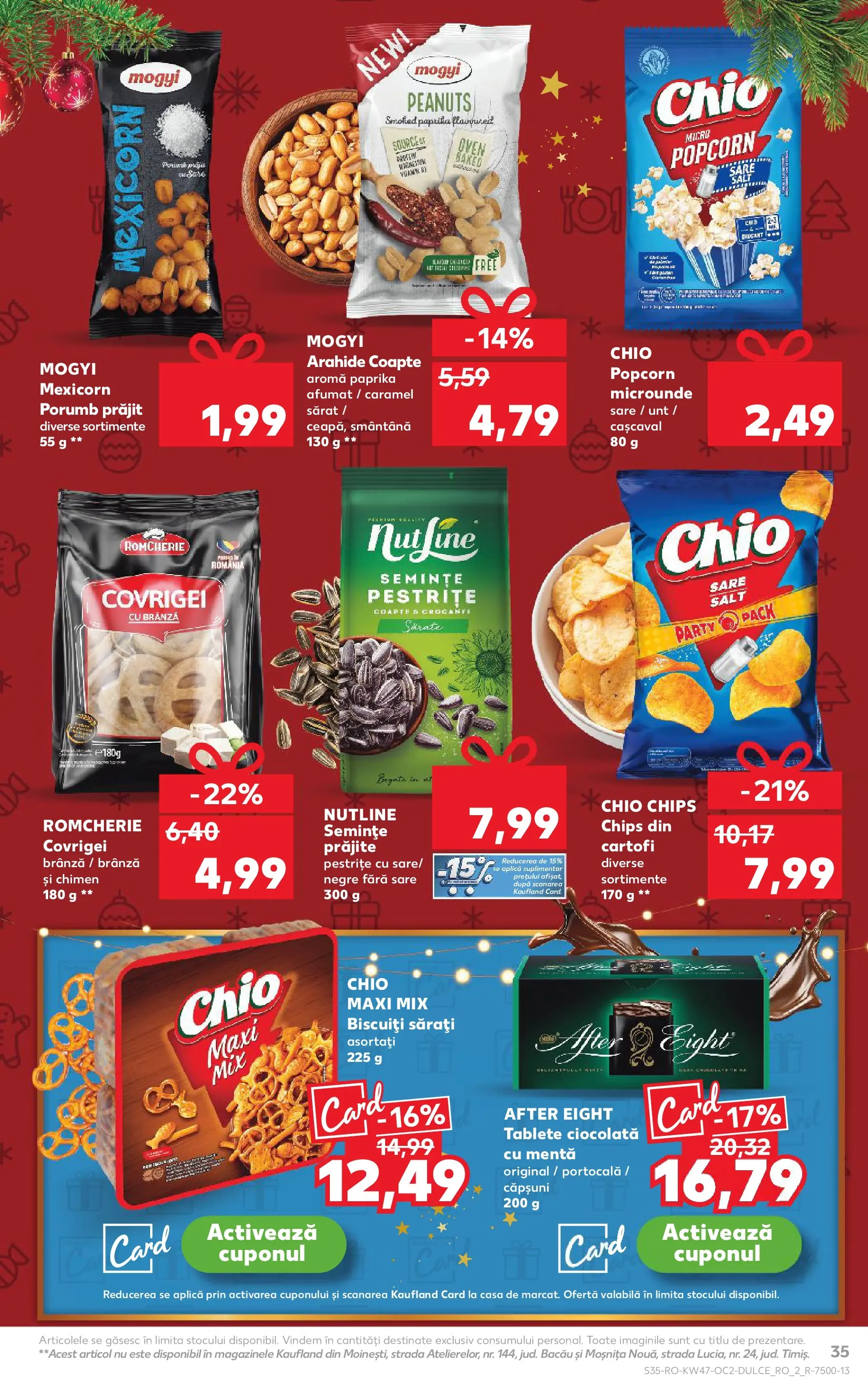 Catalog Kaufland - Viseu de Sus 18.11.2025 - Revista si Oferta | Pagină: 35 | Produse: Cașcaval, Brânză, Biscuiți, Cartofi