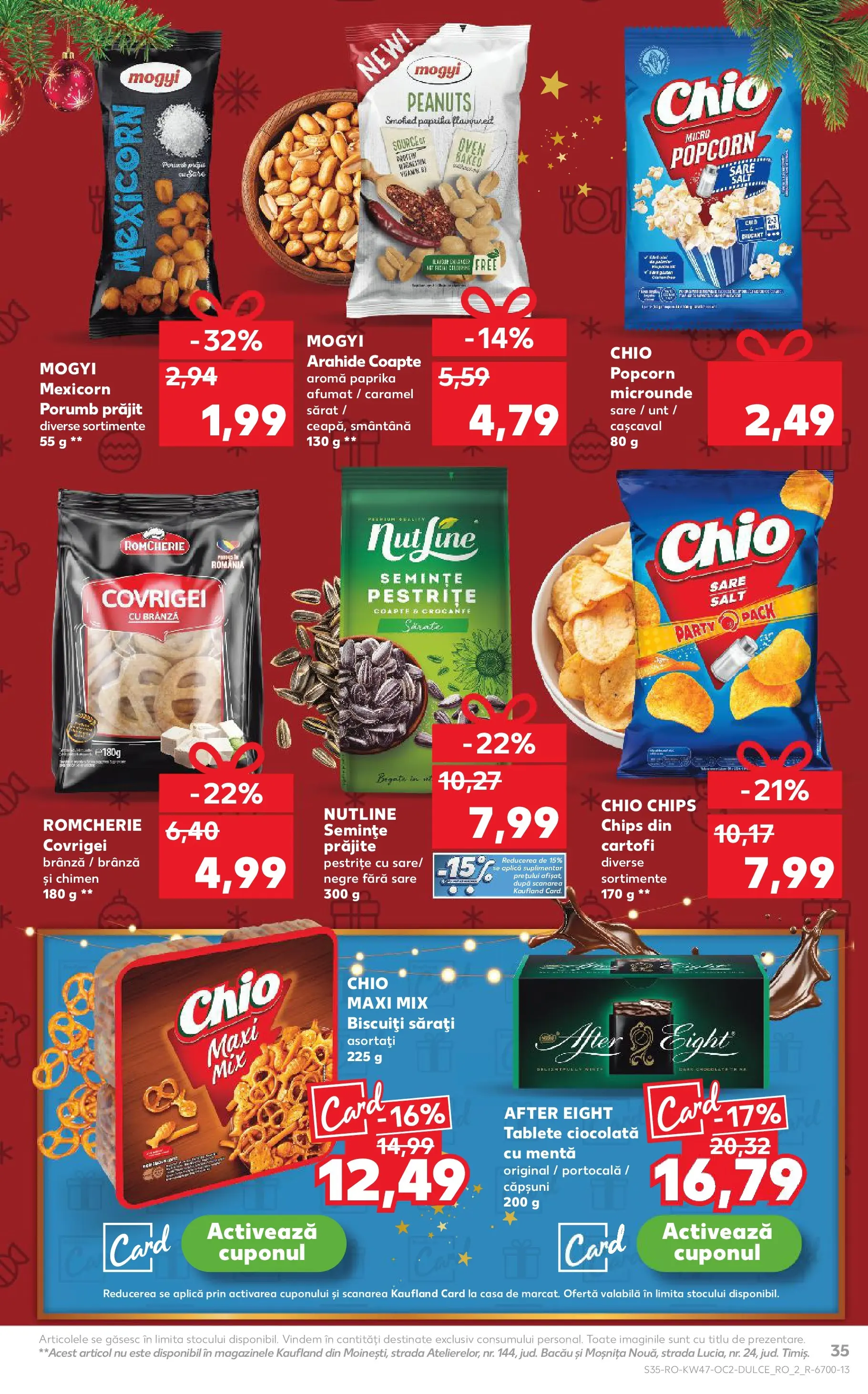 Catalog Kaufland - Comarnic 18.11.2025 - Revista si Oferta | Pagină: 35 | Produse: Semințe, Unt, Porumb, Sare