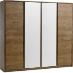 JYSK Dulap VEDDE 220x197 oglindă stejar sălbatic închis