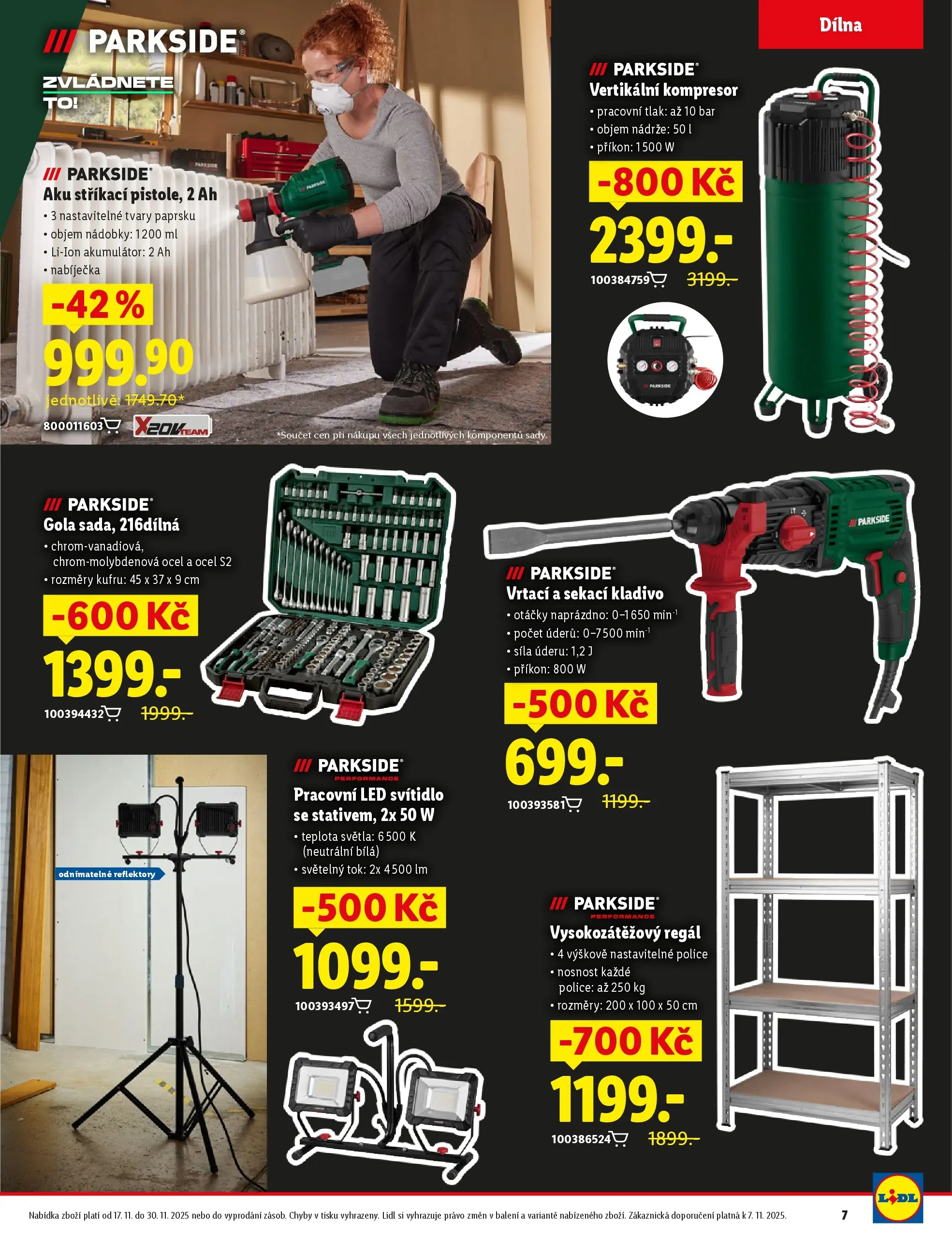 Lidl leták od 16.11.2025 - Nový akční leták | Strana: 7