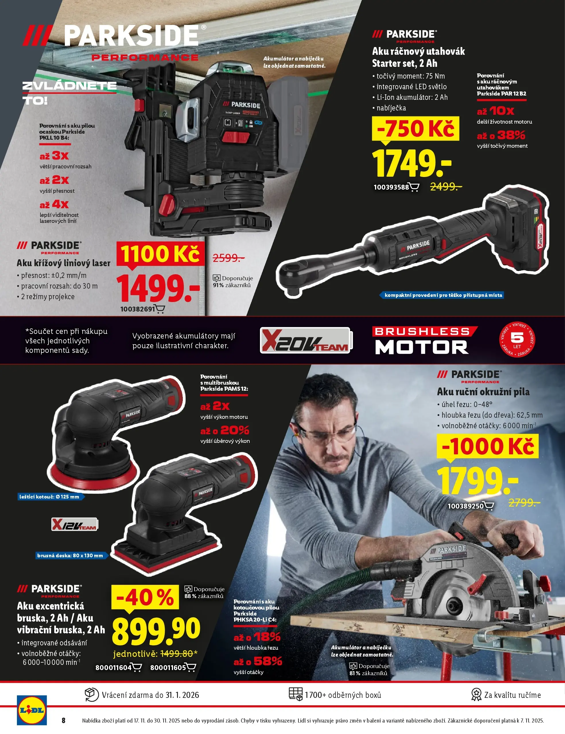 Lidl leták od 16.11.2025 - Nový akční leták | Strana: 8