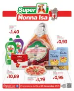 Nonna Isa Promozione dal 14 al 25 Novembre 2025 - al 25.11.2025