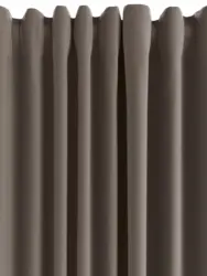 JYSK Завеса AUSTRA 1x140x300 кадифе кафява