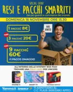 Yammo Resi e pacchi smarriti - al 16.11.2025