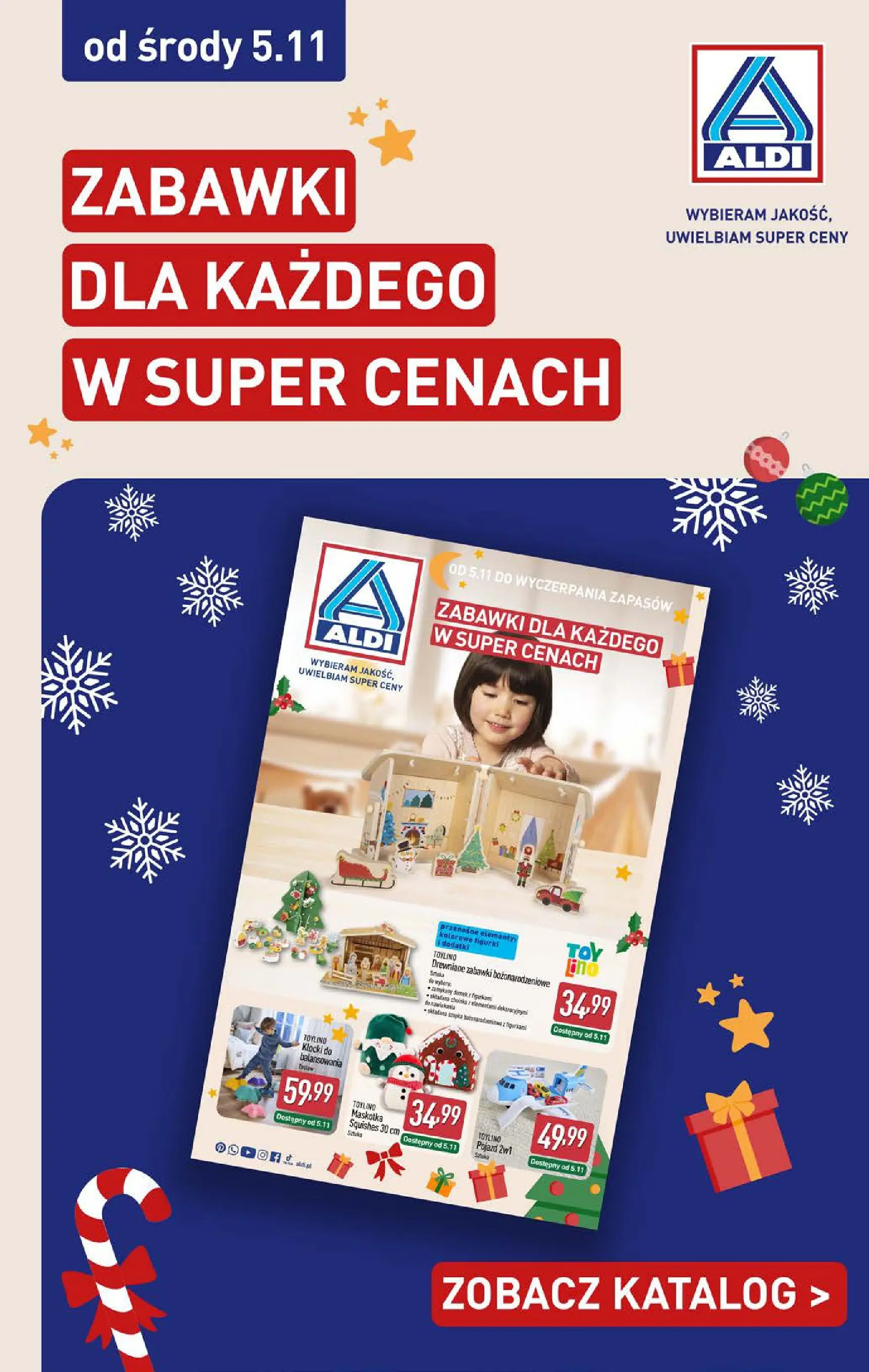 Aldi - Tydzień mega oszczędności w ALDI od 22.11.2025 - Ulotka PDF, promocje | Strona: 41 | Produkty: Choinka