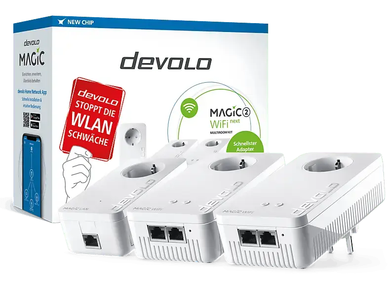 DevoLO Powerline 8625 Magic 2 WiFi next Multiroom Kit