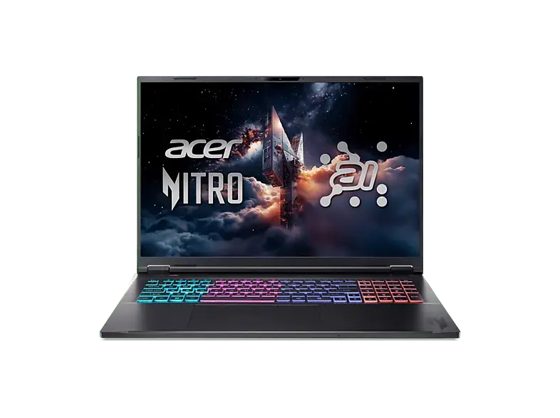 ACER Nitro (AN18-61-R91T) Gaming Notebook 18 Zoll, WQXGA, AMD Ryzen™ Al 7 350 Prozessor, 16 GB RAM, 1 x GB, TB SSD, Windows 11 Home, GeForce RTX™ 5070, Obsidian Black